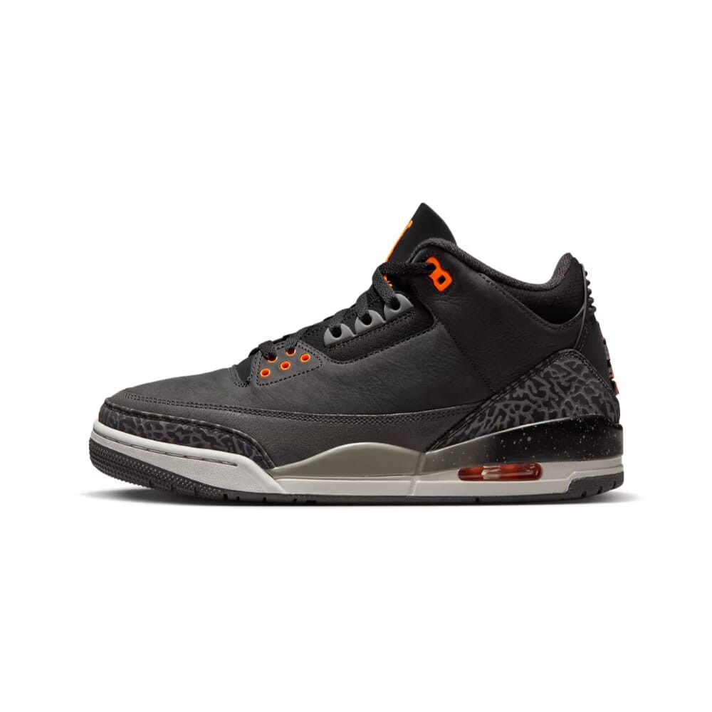 image of Nike Air Jordan 3 Retro Night Stadium/total Orange Ct8532-080 Shoes, Men's (Size 9)