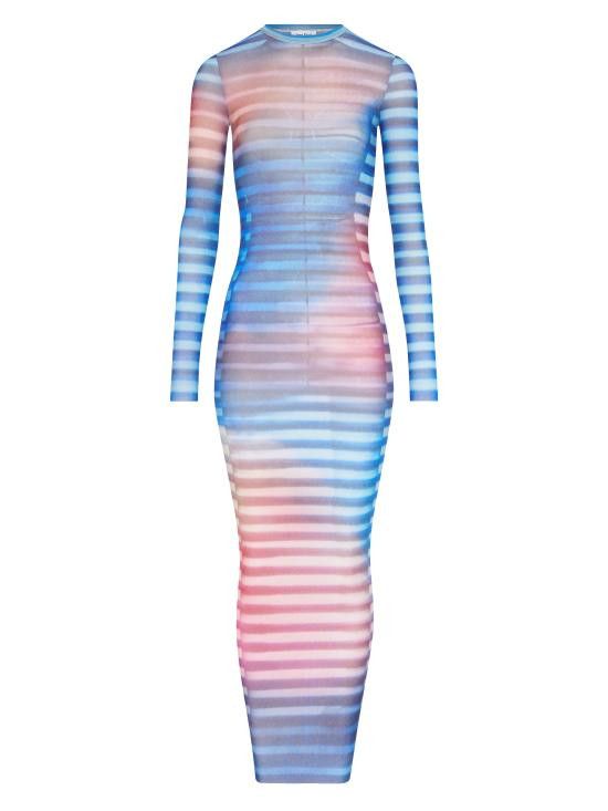 Jean Paul Gaultier JEAN PAUL GAULTIER Women Mid Skirts 2503WDR030 M005P565034 Blue Size M / US 6-8 / IT 42-44 - 1 Preview