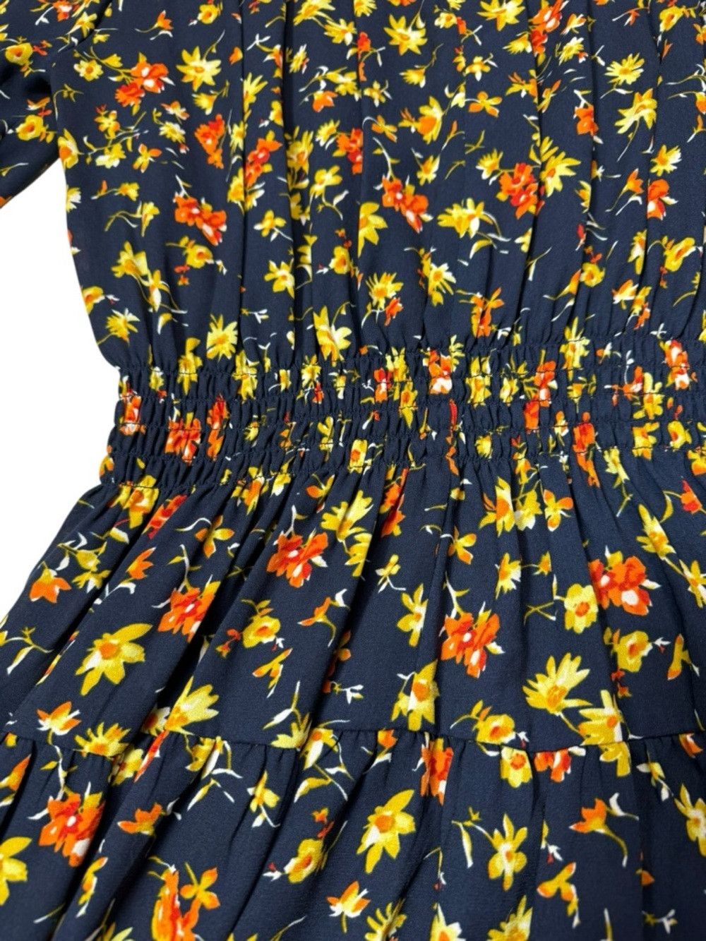 Other Victor Alfaro Watercolor Floral Long Sleeve Midi Dress Size Size M / US 6-8 / IT 42-44 - 9 Thumbnail