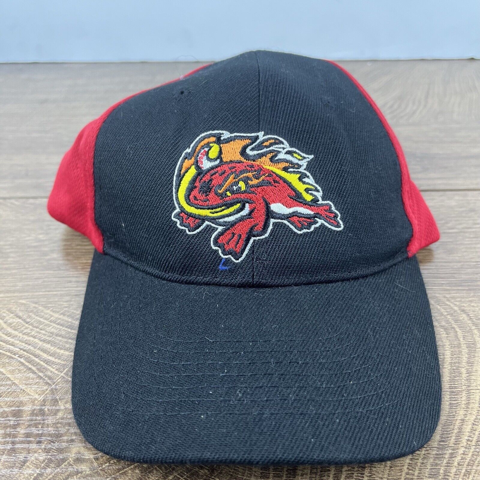 Other Fire Frogs Hat Florida Firefrogs Adjustable Hat Black Hat Ad Size ONE SIZE - 3 Thumbnail