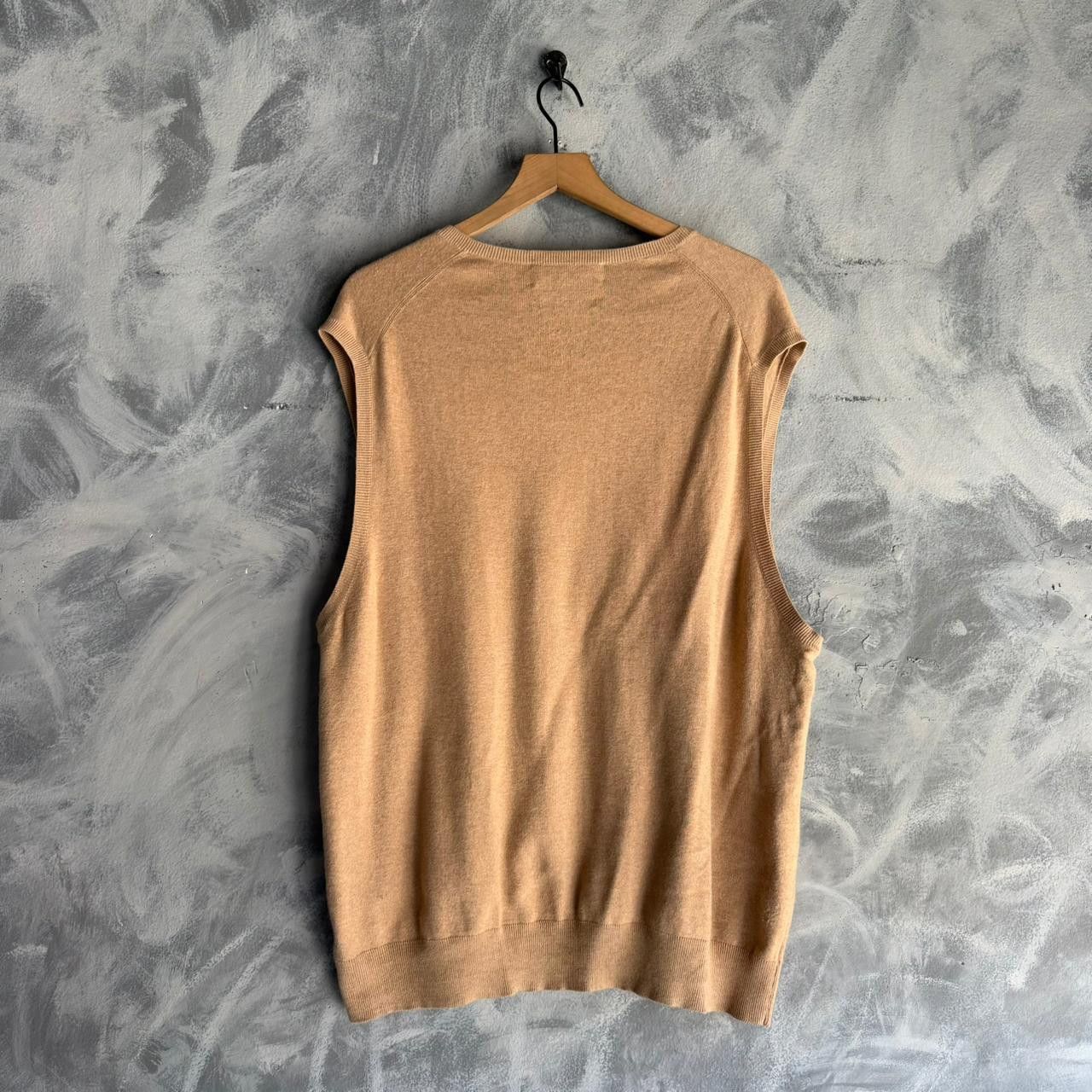 Polo Ralph Lauren Vtg Polo Ralph Lauren Sweater Vest Pima Cotton V-Neck 90s Size US XL / EU 56 / 4 - 3 Thumbnail