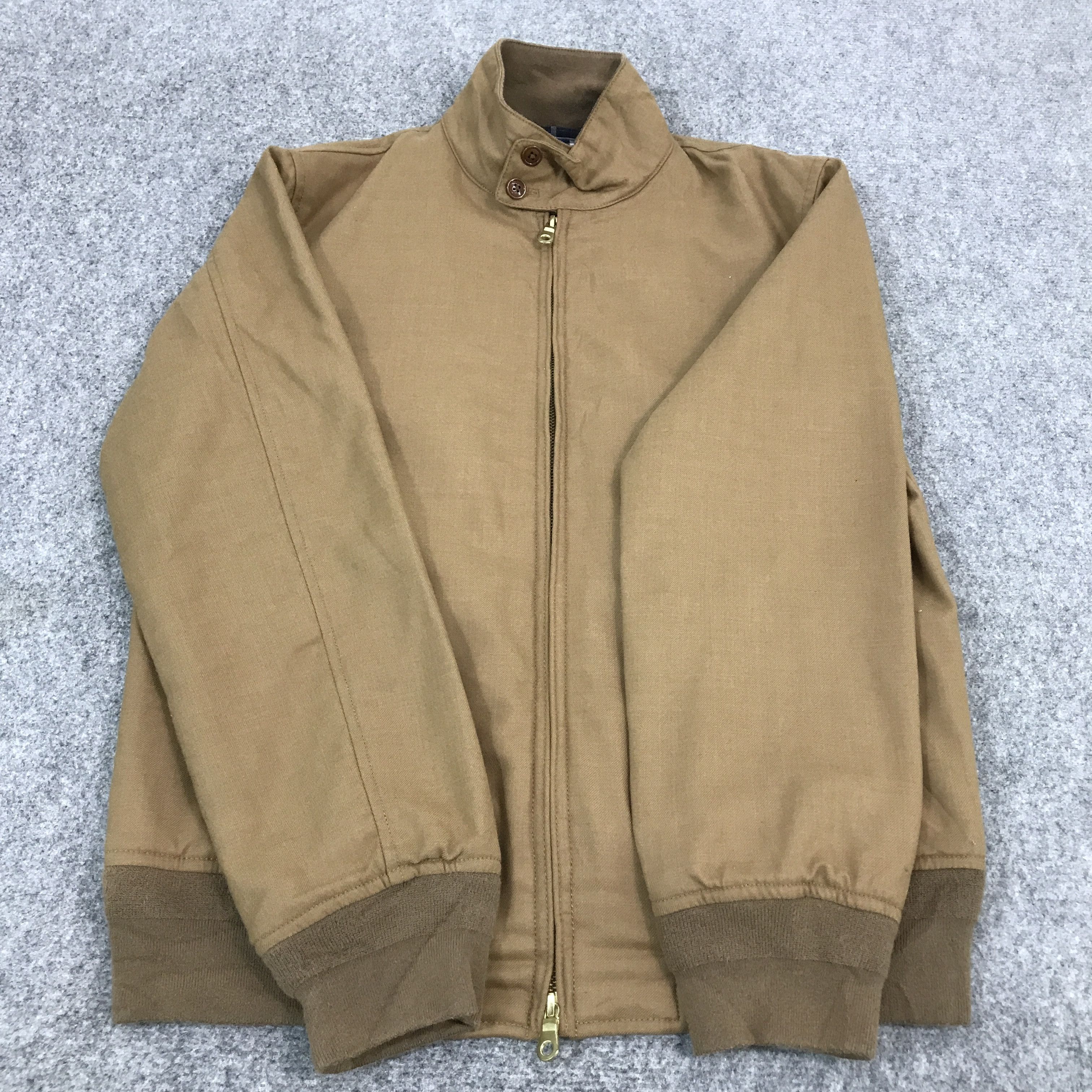 Beams Plus × Japanese Brand BEAMS JAPAN BROWN ZIPPER JACKET Size US M / EU 48-50 / 2 - 8 Thumbnail