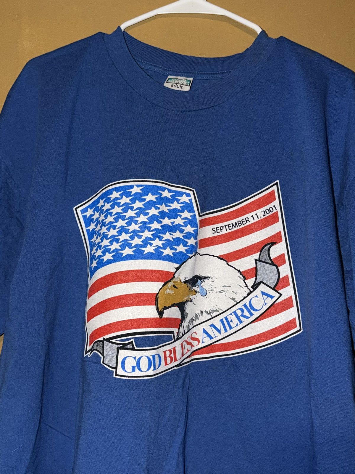 Other Tour Champ USA America American 9/11/01 Remembrance Shirt LG Size US XL / EU 56 / 4 - 3 Thumbnail