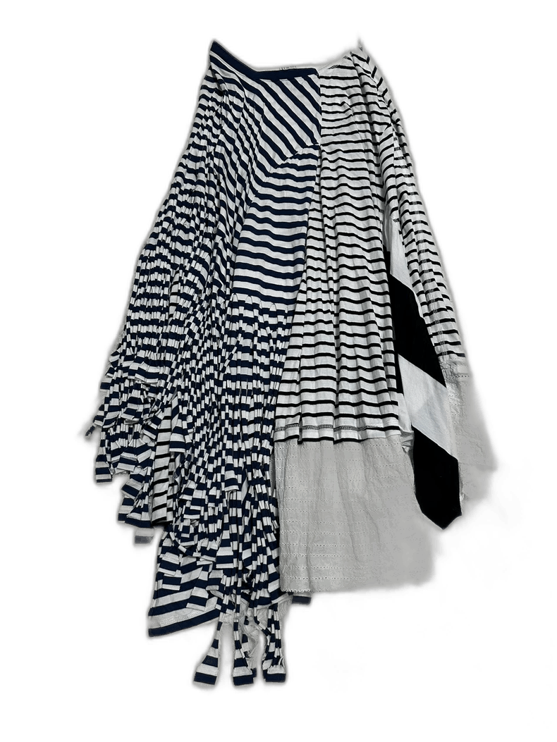 Loewe Loewe Striped Pleated Midi Skirt Size XS Size US 26 / EU 42 - 1 Thumbnail