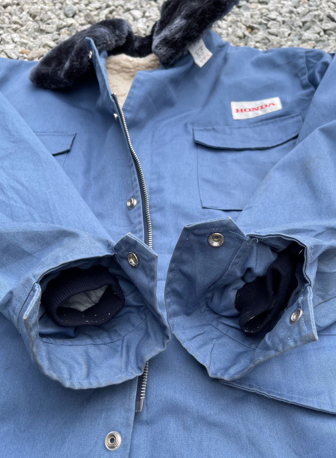 Honda 🔥Vintage Honda Fur Collar Works Jacket Size US XL / EU 56 / 4 - 13 Thumbnail