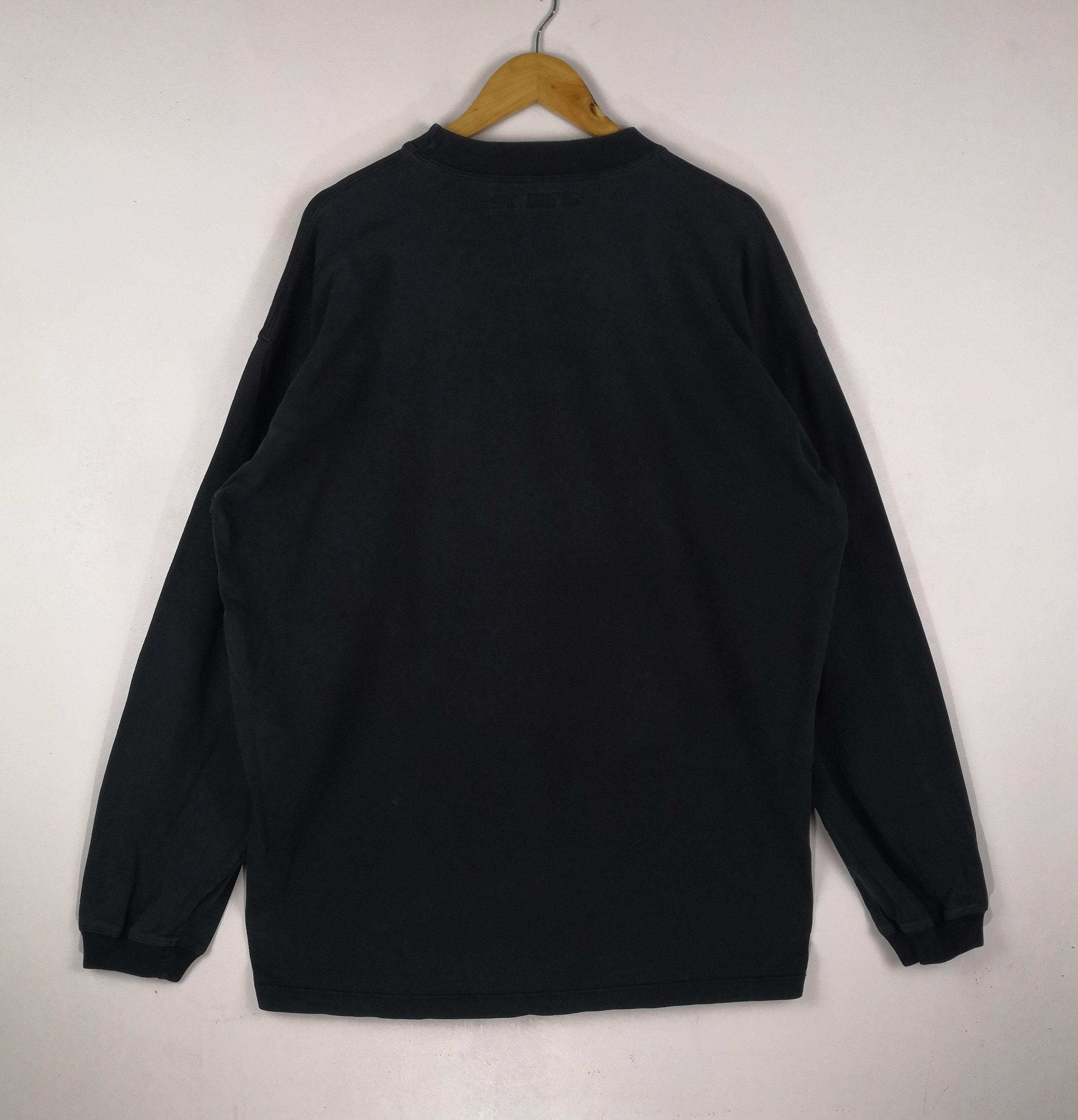 Vintage Vintage Blue System T-Shirt Long Sleeve Big Logo Art Size US XXL / EU 58 / 5 - 2 Thumbnail
