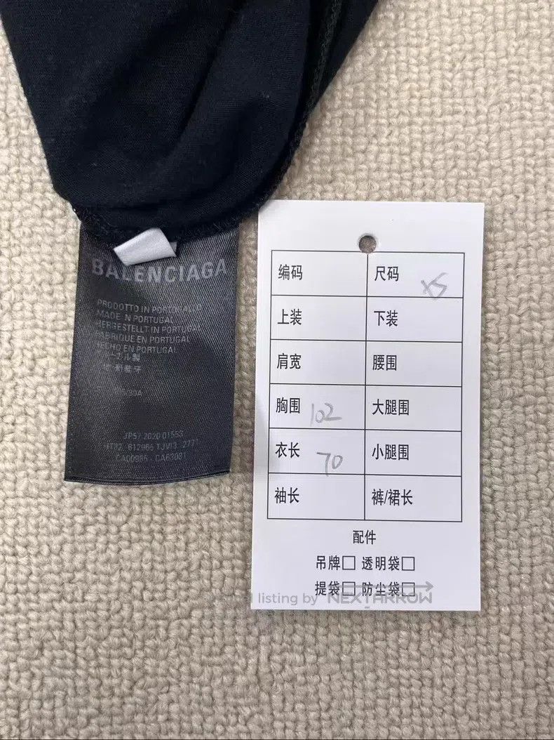Balenciaga Balenciaga Pleated Design Multilingual Printed Logo Short Size XS / US 0-2 / IT 36-38 - 4 Thumbnail