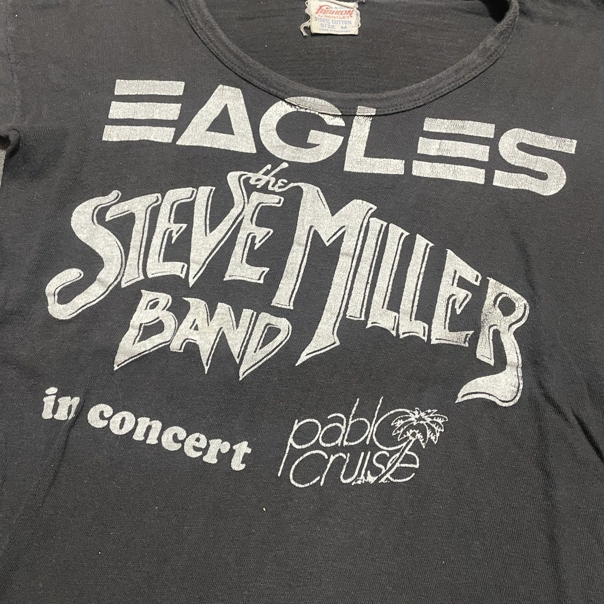 Band Tees Vintage The Eagles The Steve Miller Band Summer Tour 78 Tee Size M / US 6-8 / IT 42-44 - 2 Thumbnail