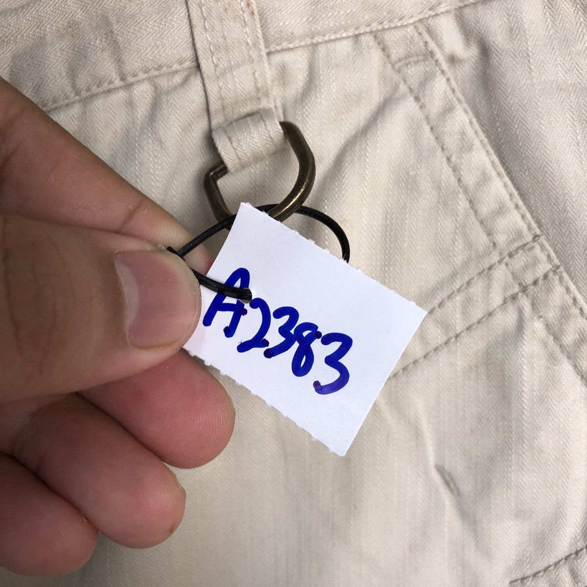 Japanese Brand × Vintage Underwood School White Casual Pants #A2383 Size 27" / US 4 / IT 40 - 13 Thumbnail
