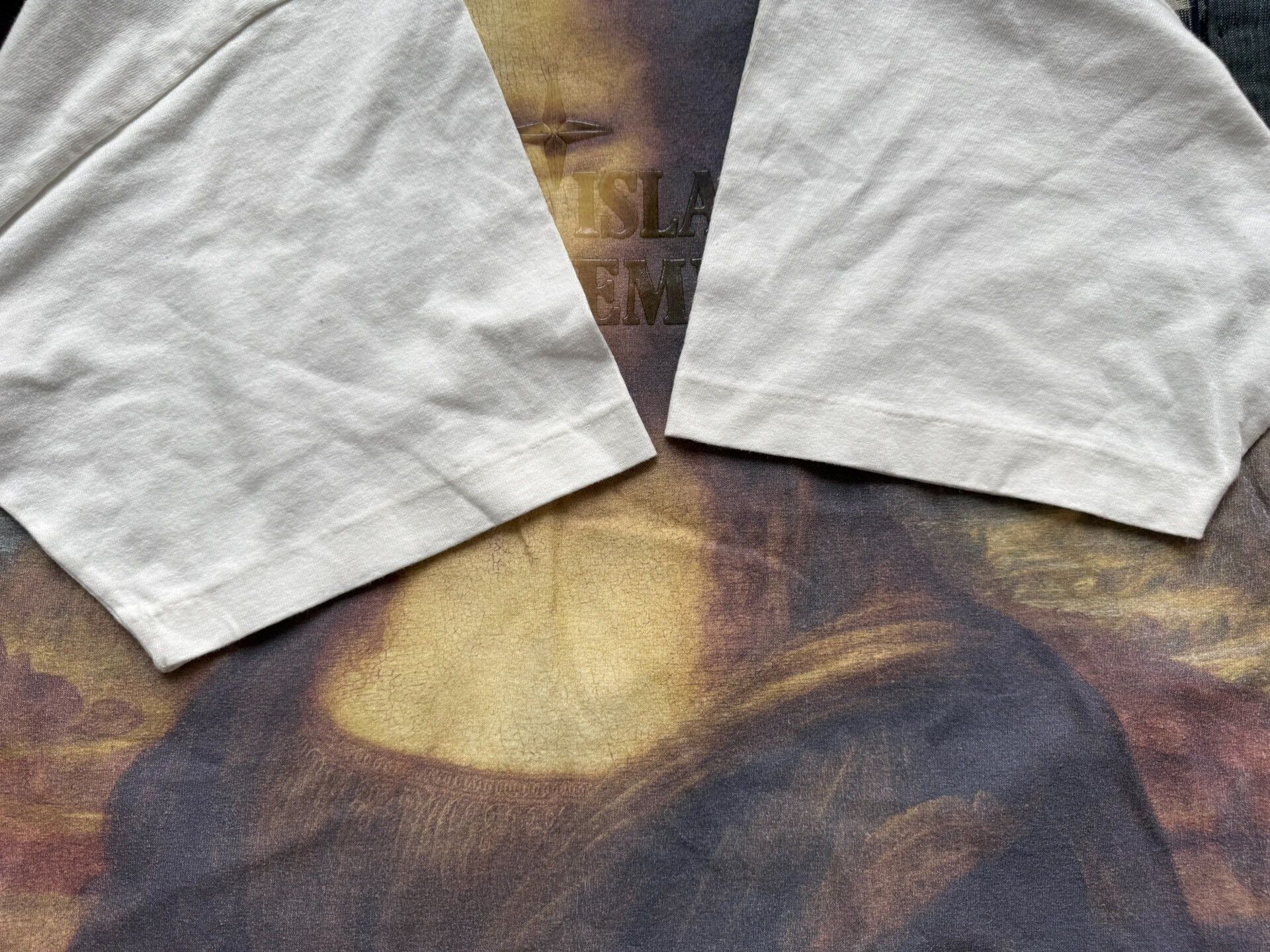Stone Island Supreme Stone Island Collaboration Mona Lisa Tee Size US S / EU 44-46 / 1 - 6 Thumbnail