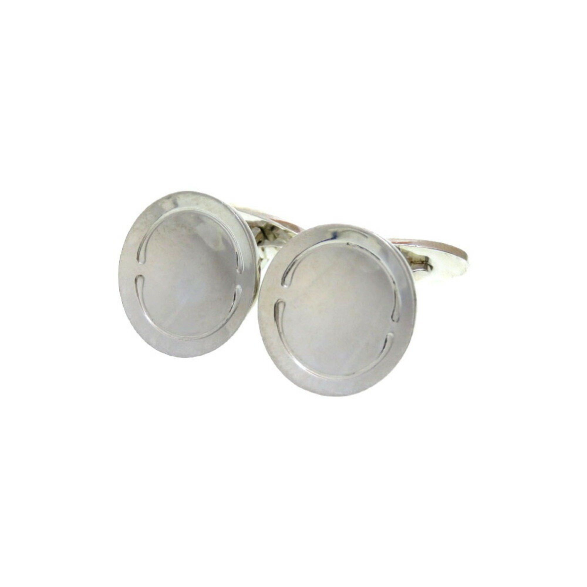 image of Georg Jensen 75B Silver 925 Cufflinks 0199 Men's 5K0199Gg4