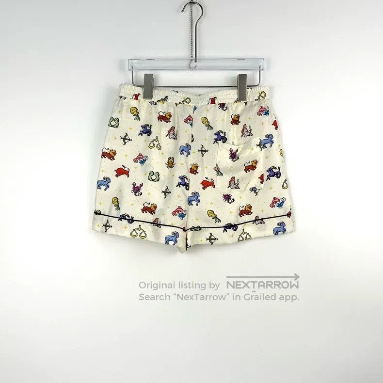 Dior Dior Beige constellation mulberry silk shorts Size 25" / US 0 / IT 36 - 4 Thumbnail