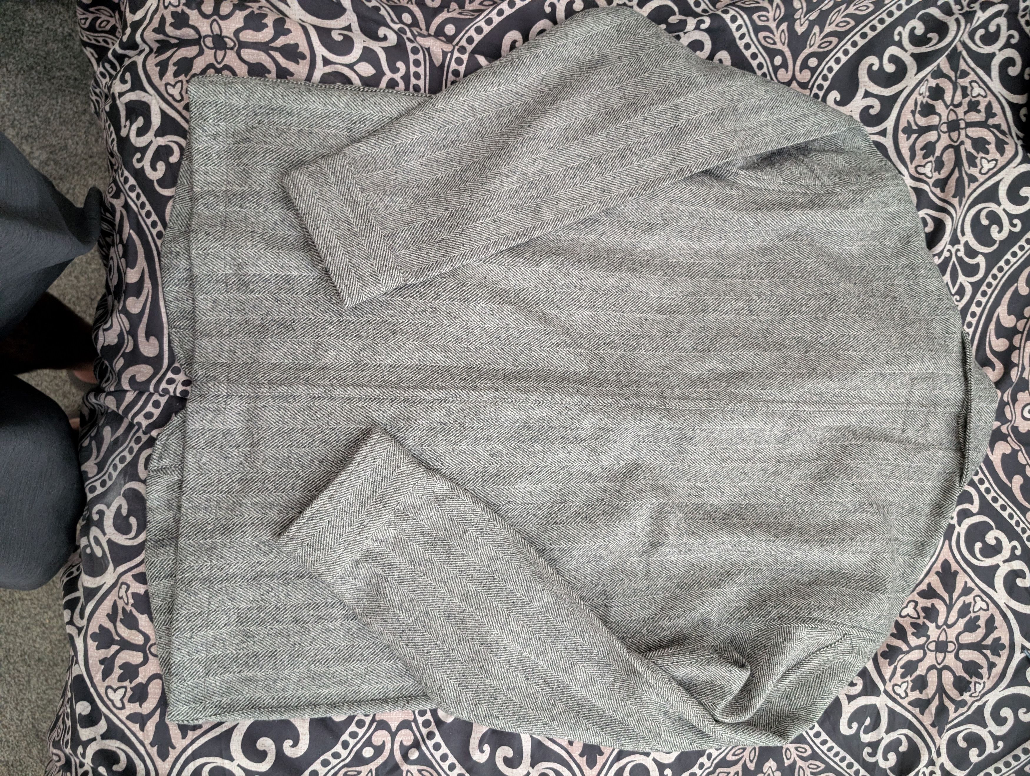 Spier & Mackay Gray Herringbone Chore Jacket Size US XS / EU 42 / 0 - 2 Thumbnail
