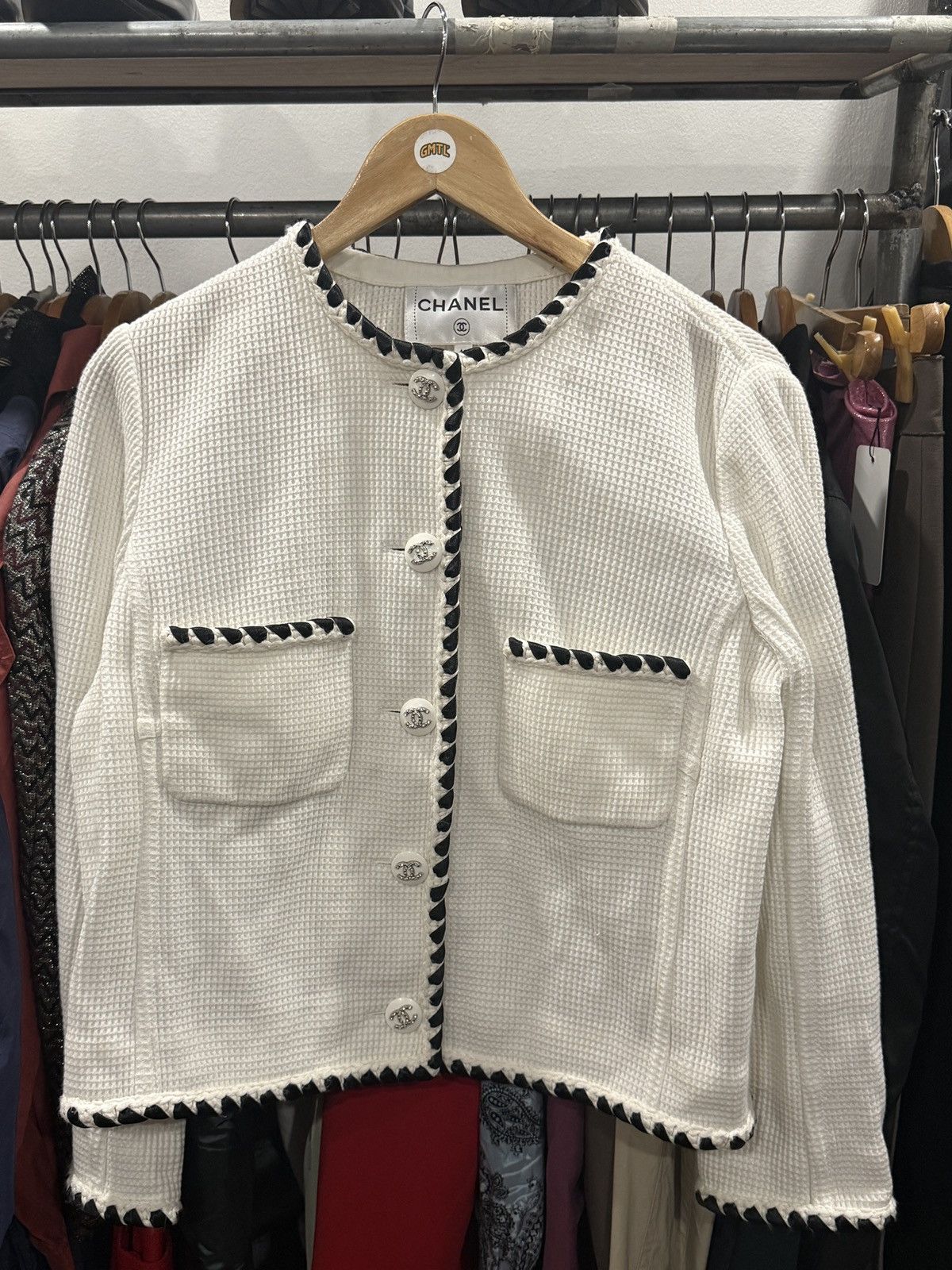Chanel Tweed Jacket Cruise 2021 Size M / US 6-8 / IT 42-44 - 2 Thumbnail