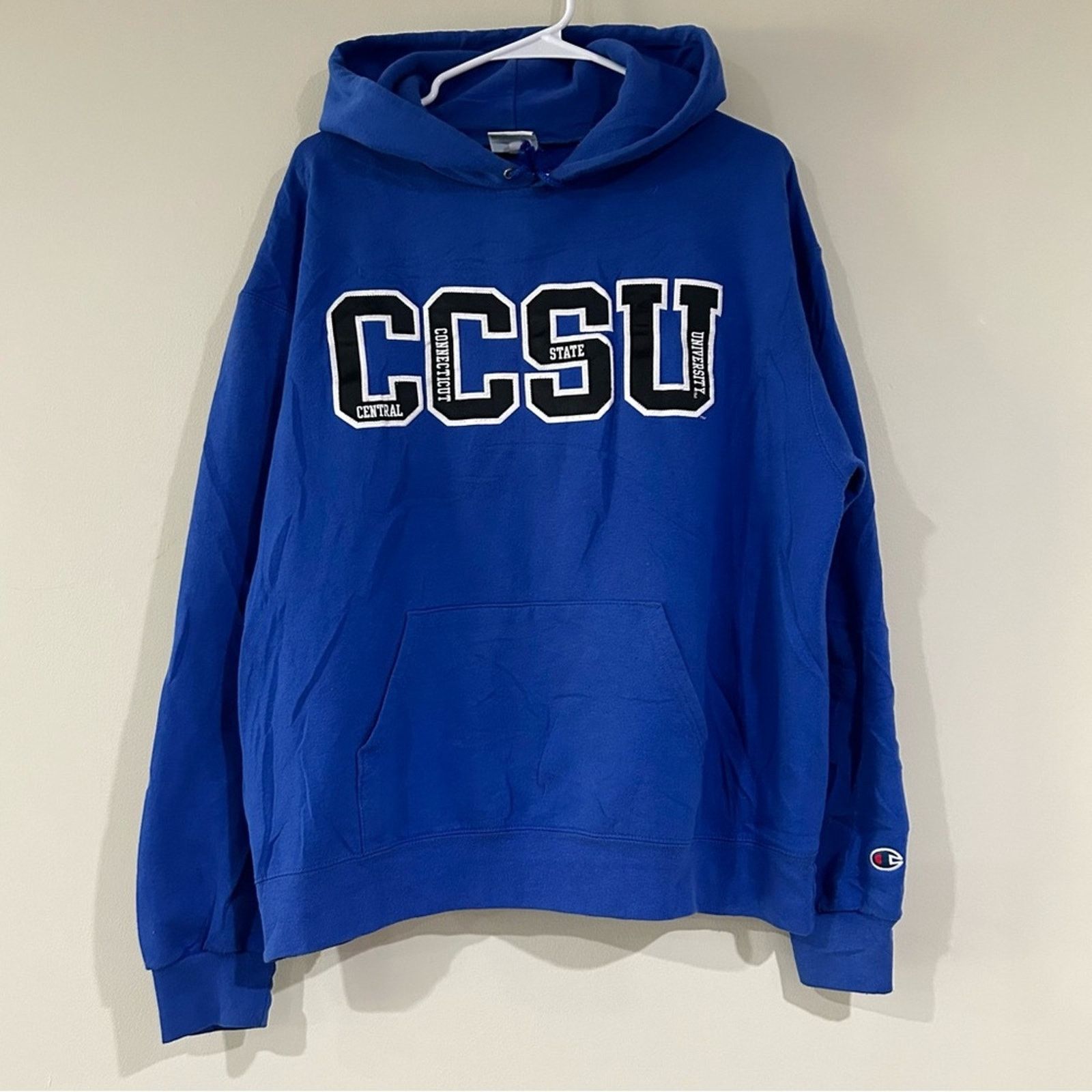 Champion Champion Central Connecticut State Blue Devils Hoodie Size US L / EU 52-54 / 3 - 1 Thumbnail