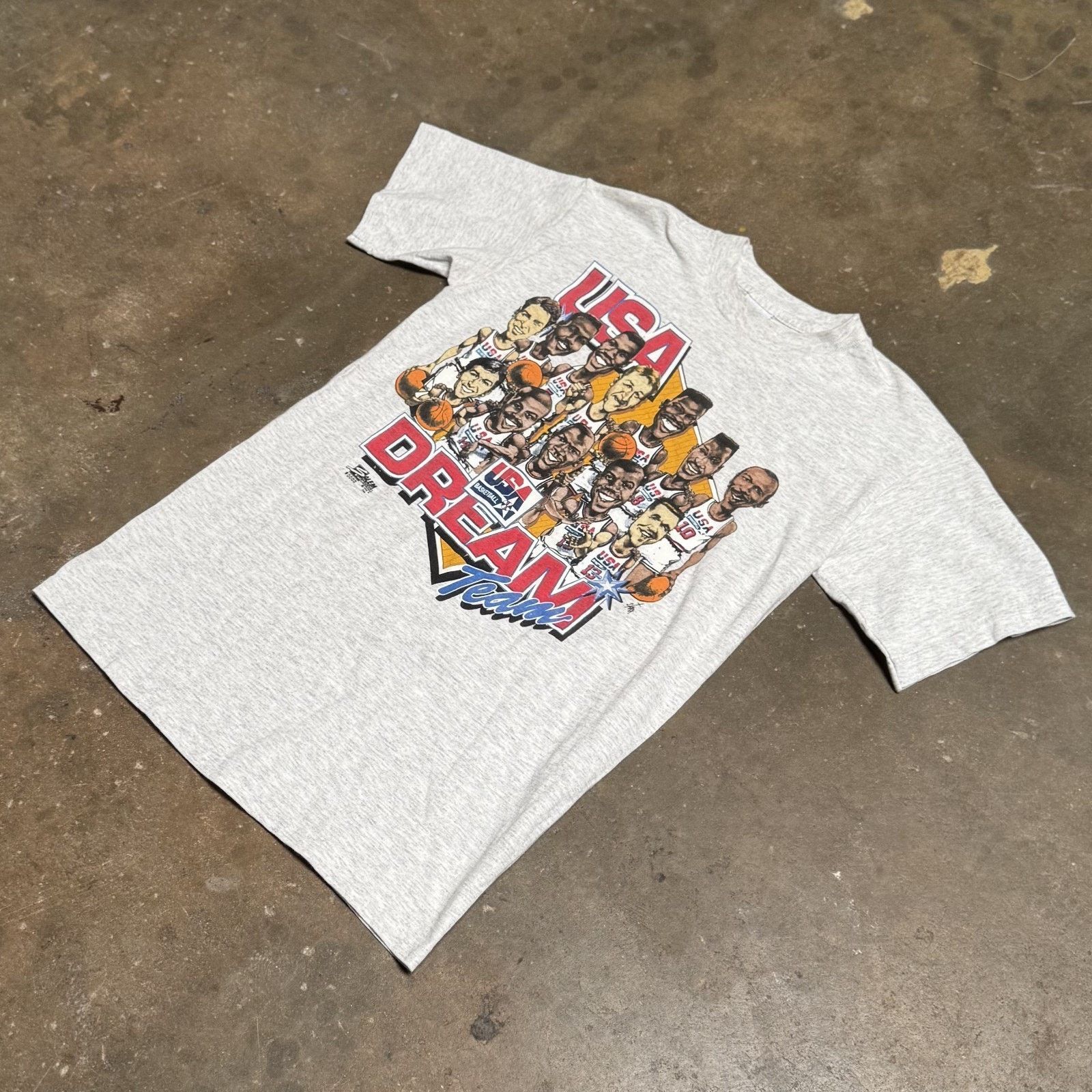 Salem Sportswear 1992 Dream Team T-Shirt Salem Sportswear Sz S - Stark Size US S / EU 44-46 / 1 - 2 Thumbnail