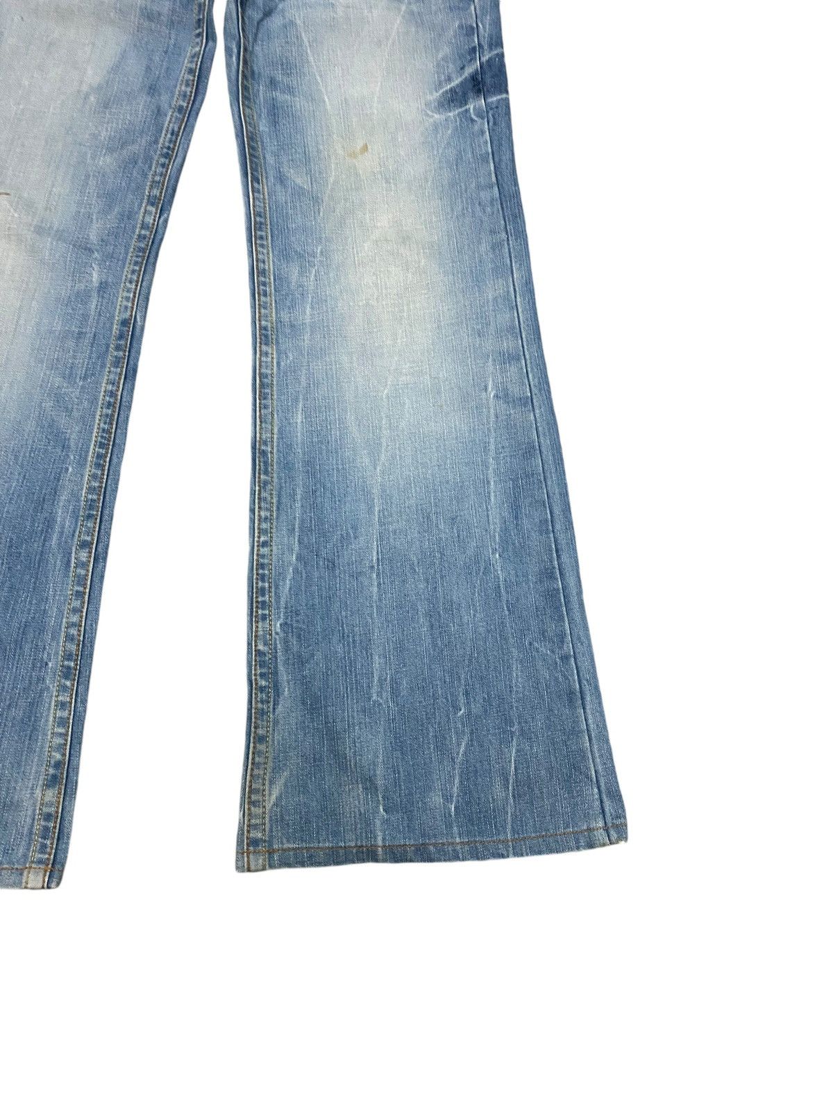 Japanese Brand Red peppers flare jeans Size US 32 / EU 48 - 5 Thumbnail