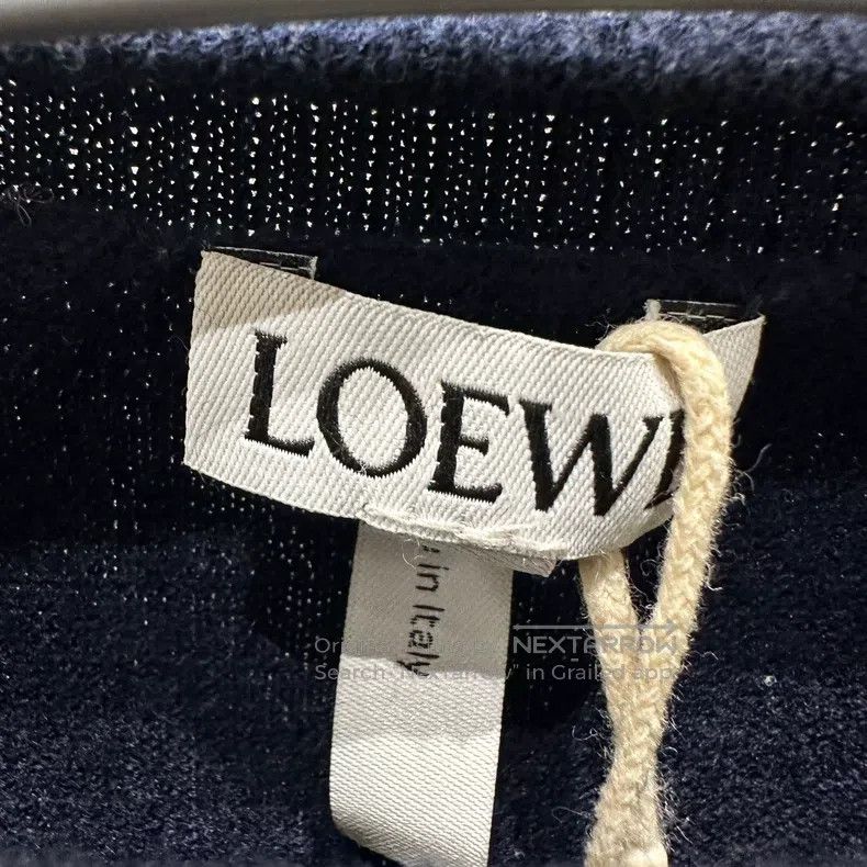 Loewe Loewe Golden Button Shoulder Stitch Embroidered Sweater Size XS / US 0-2 / IT 36-38 - 3 Thumbnail