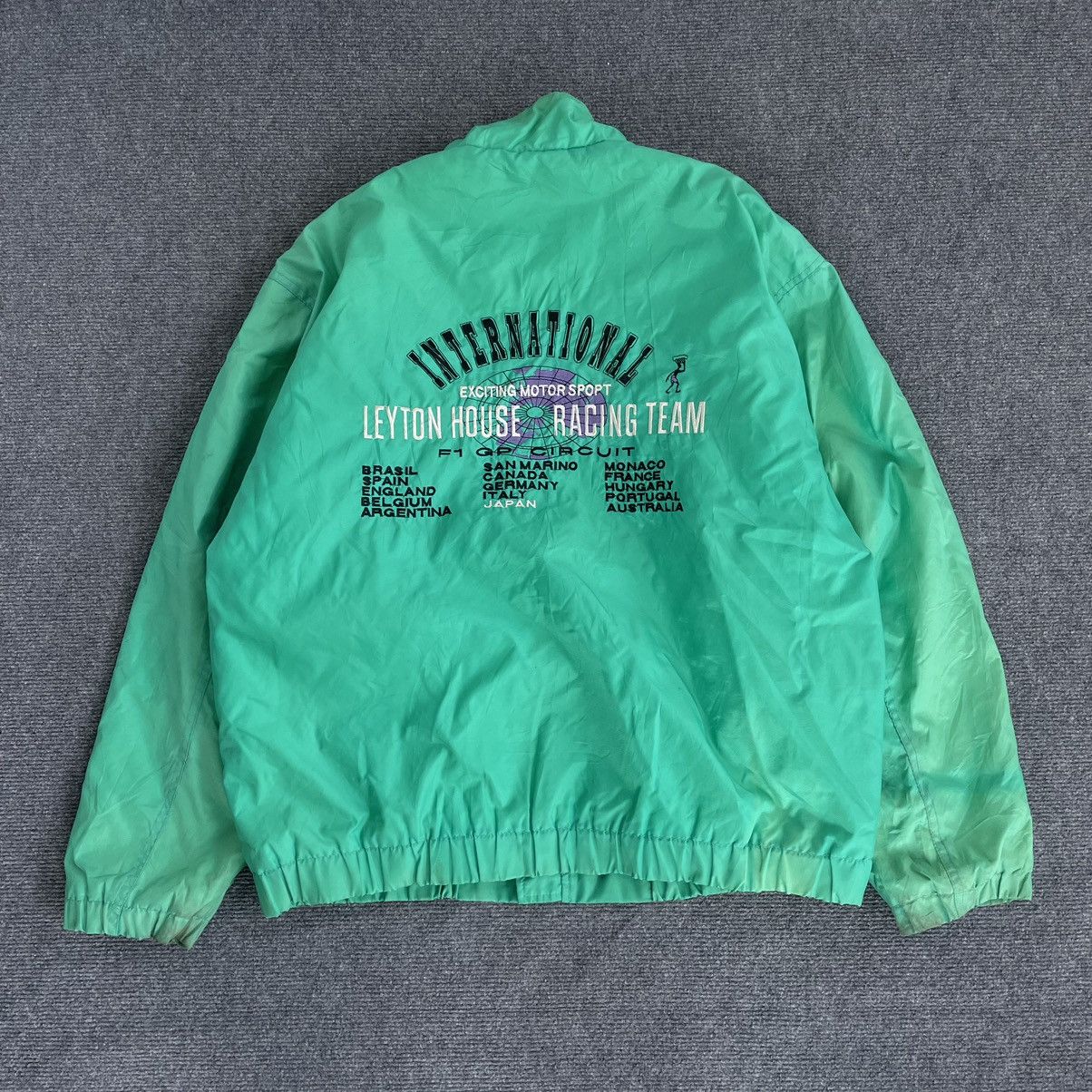 Formula 1 Vintage 90s Leyton House Racing Team F1 GP Circuit Sunfaded Size US L / EU 52-54 / 3 - 1 Thumbnail
