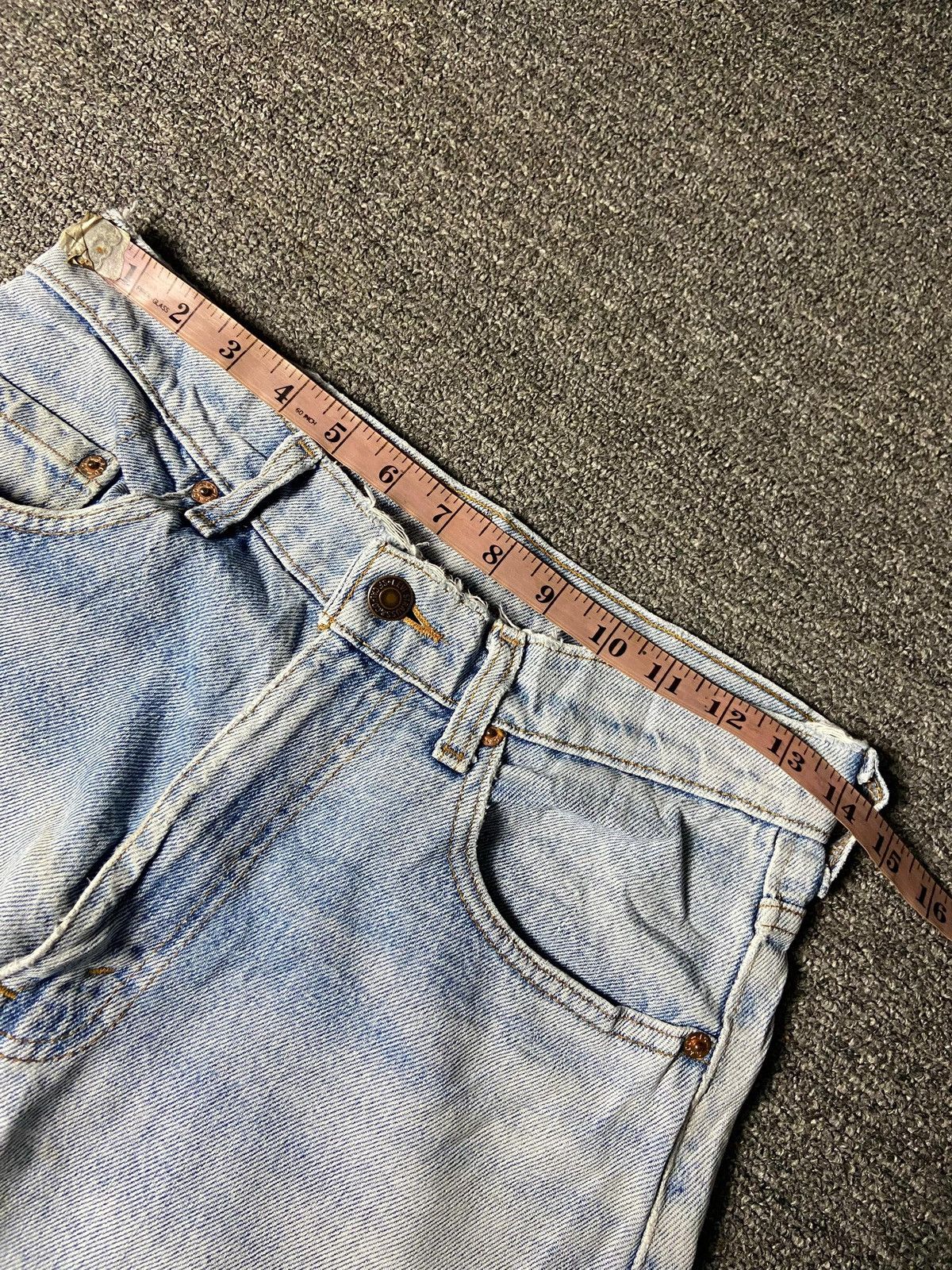Levi's Levis Strauss Co. Regular Fit Ripped Knee Style Jeans (157) Size US 28 / EU 44 - 3 Thumbnail