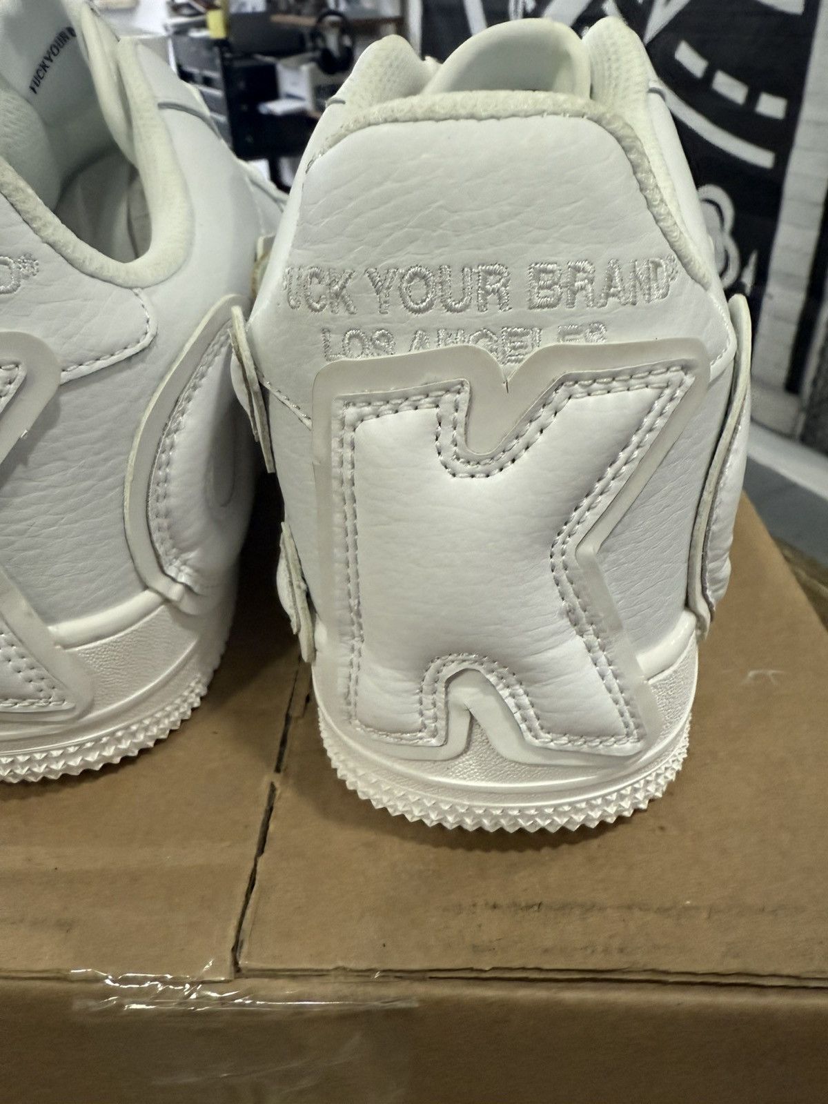 Designer 🖕🏻 FYB Fuck Your Brand FUCK OFF Custom AF1 CPFM Low Size 12 🖕🏻 Size US 12 / EU 45 - 9 Thumbnail