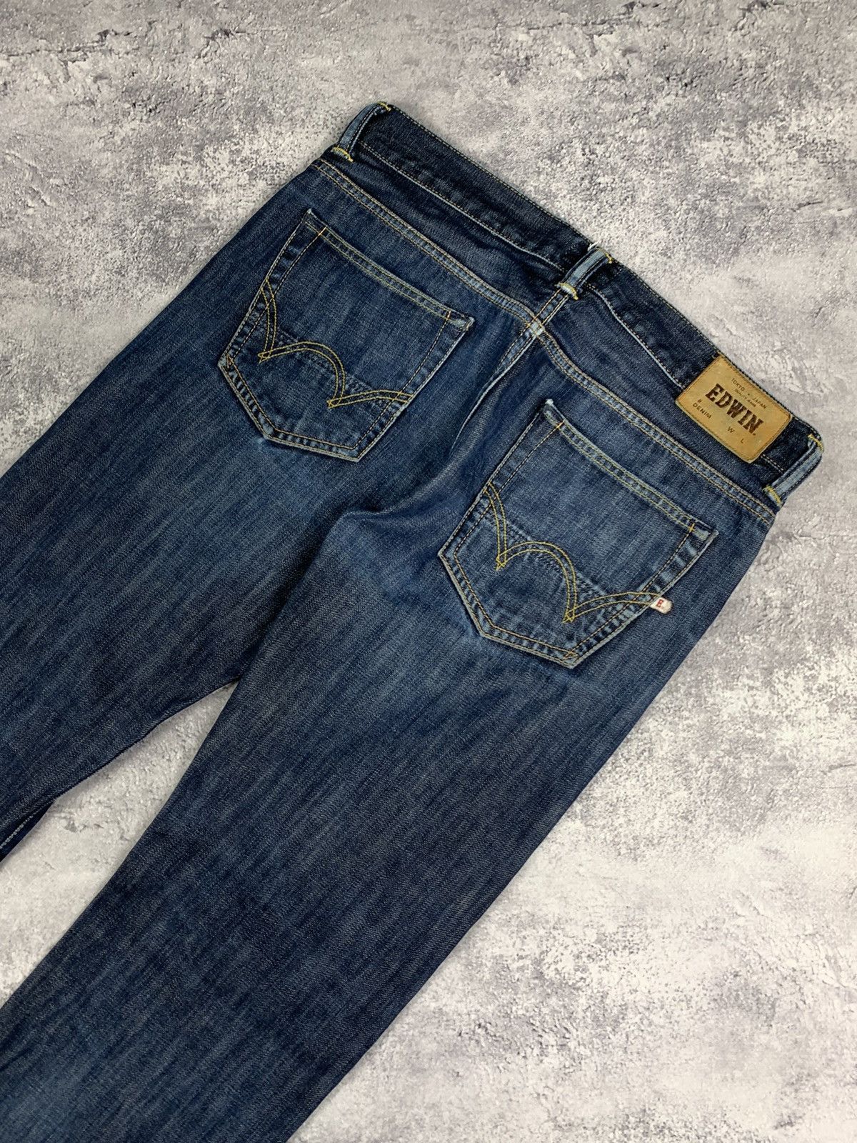 トップス 90s EVIS kamikaze tiger selvedge sweat L Kojima Genes Jeans Men's 19oz Selvedge Slub Denim Regular