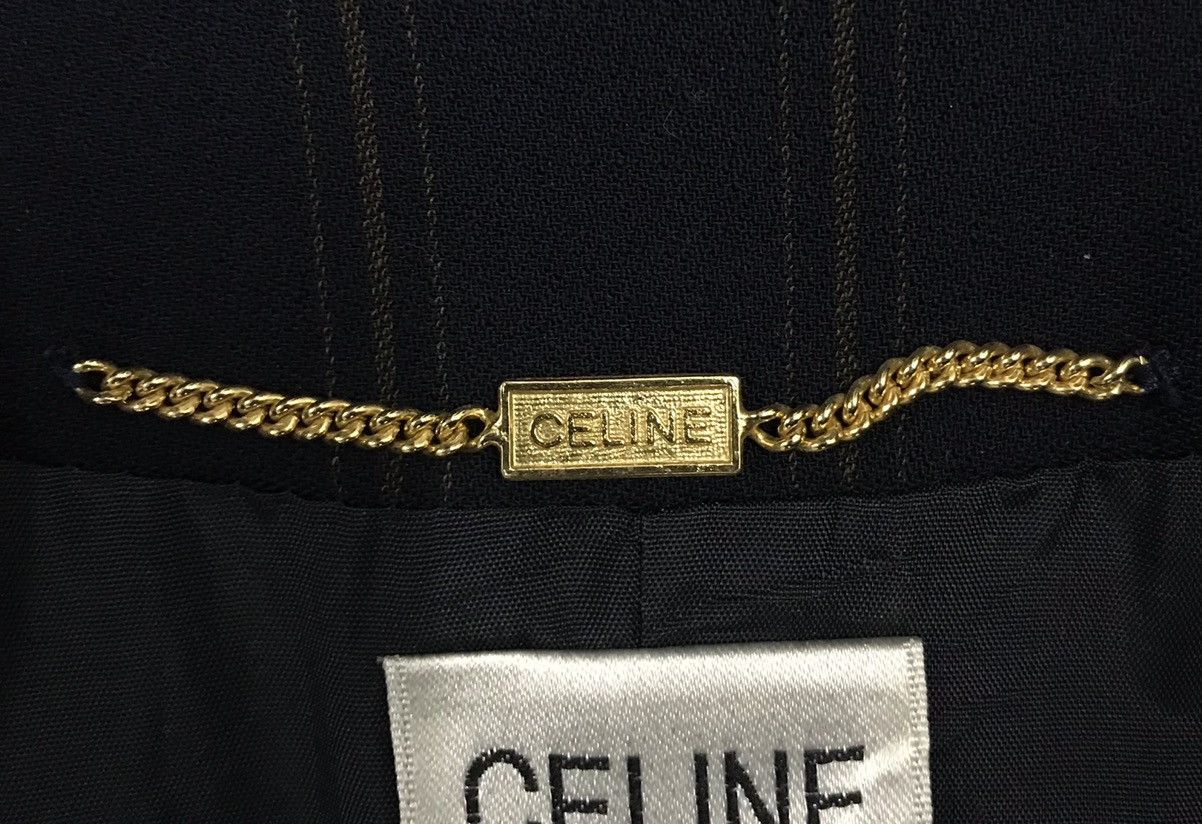 Celine Vintage Celine Made In France Laine Wool Lana Jacket Size US M / EU 48-50 / 2 - 13 Thumbnail