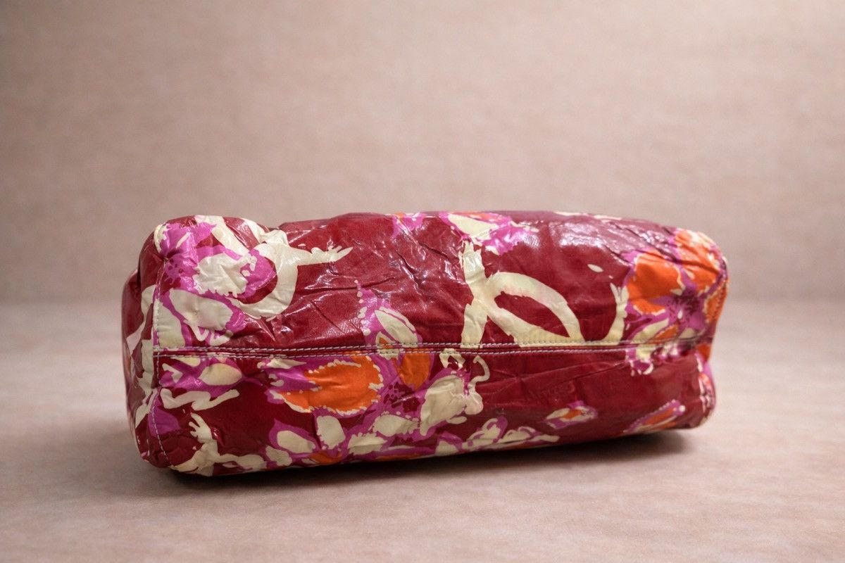 Chanel Chanel Vintage Early 2000s Nylon Floral Camellia Tote Size ONE SIZE - 5 Thumbnail