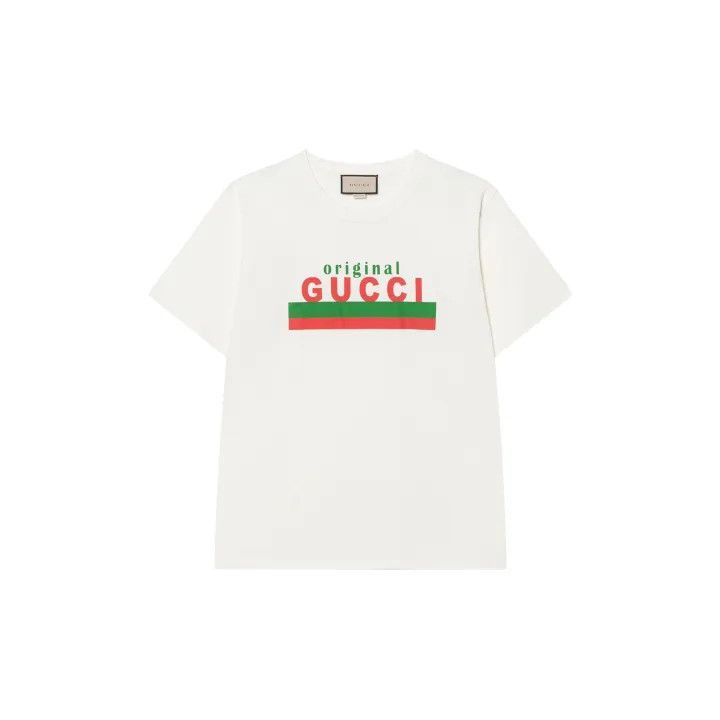 Gucci Gucci Gucci Original Logo Short Sleeve T-Shirt -2506 Size US M / EU 48-50 / 2 - 2 Thumbnail