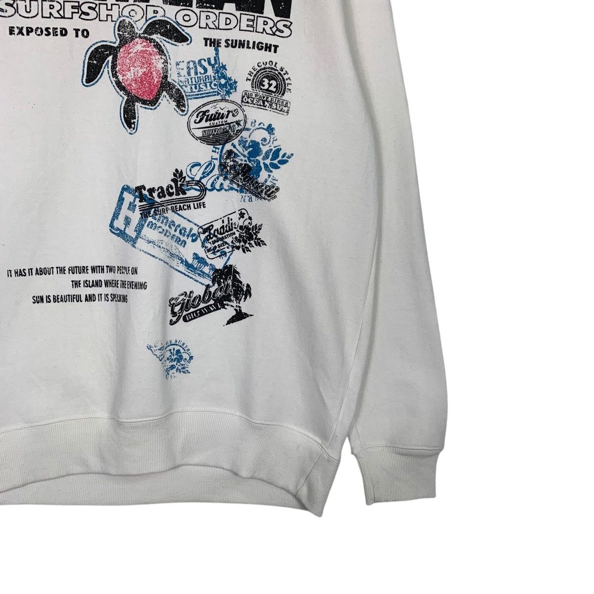 Japanese Brand Hawaian Surf Shop Sweatshirt Size US M / EU 48-50 / 2 - 4 Thumbnail