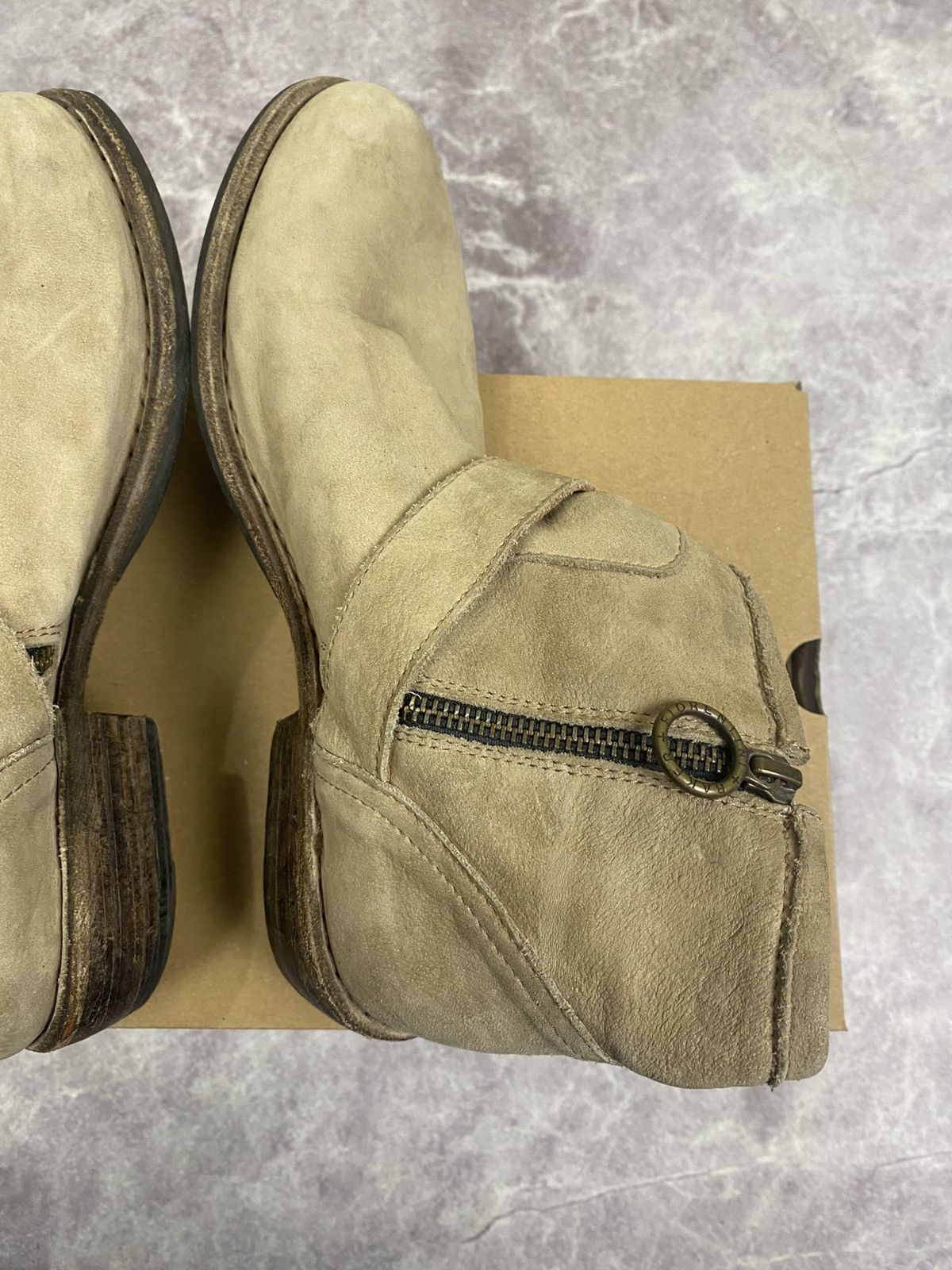 Fiorentini + Baker Fiorentini Baker Suede Beige Boots Size: 36 Size US 6 / IT 36 - 8 Thumbnail