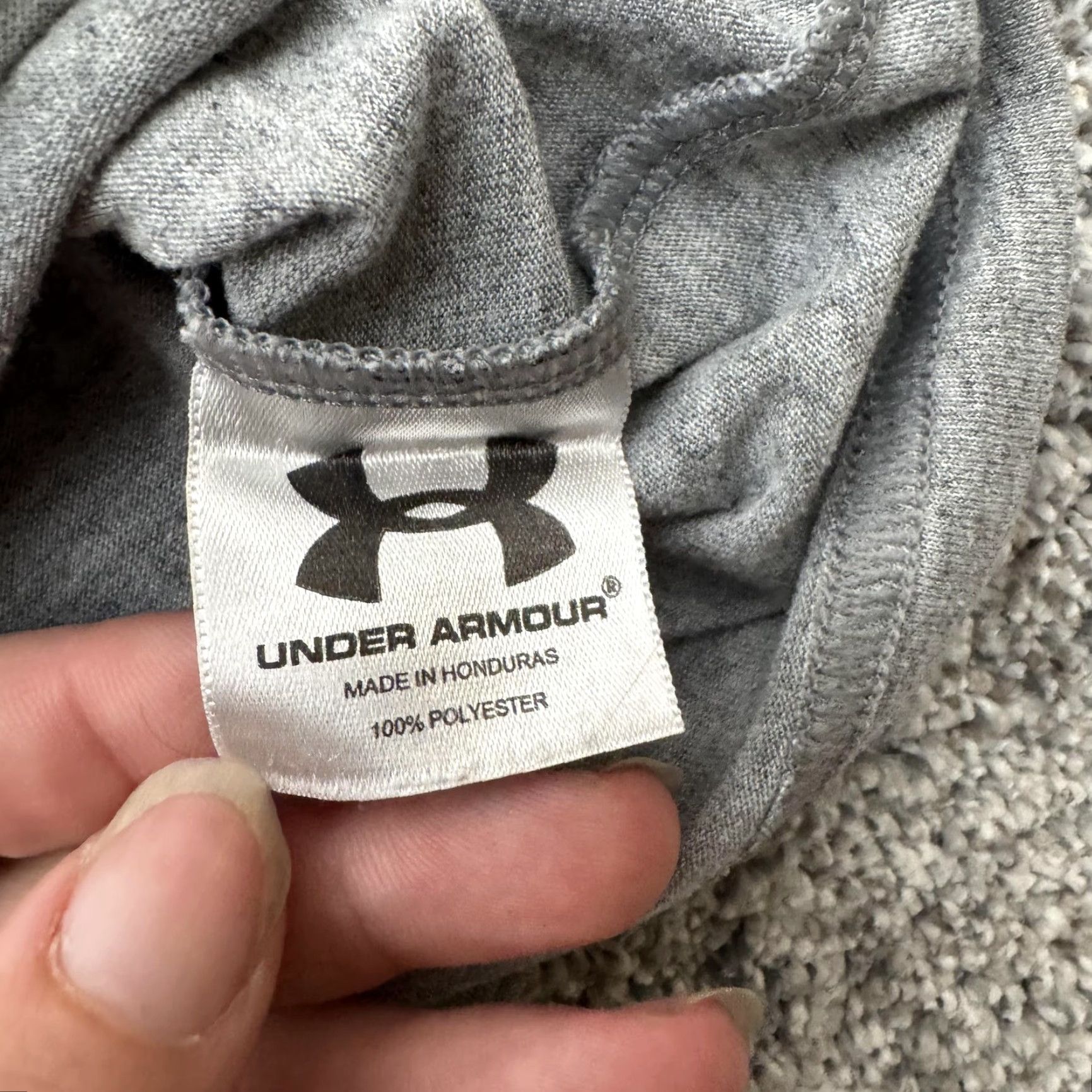 Under Armour Under Armour Shirt Mens Large Gray Loose Fit Practice Tested Tee Size US L / EU 52-54 / 3 - 5 Thumbnail