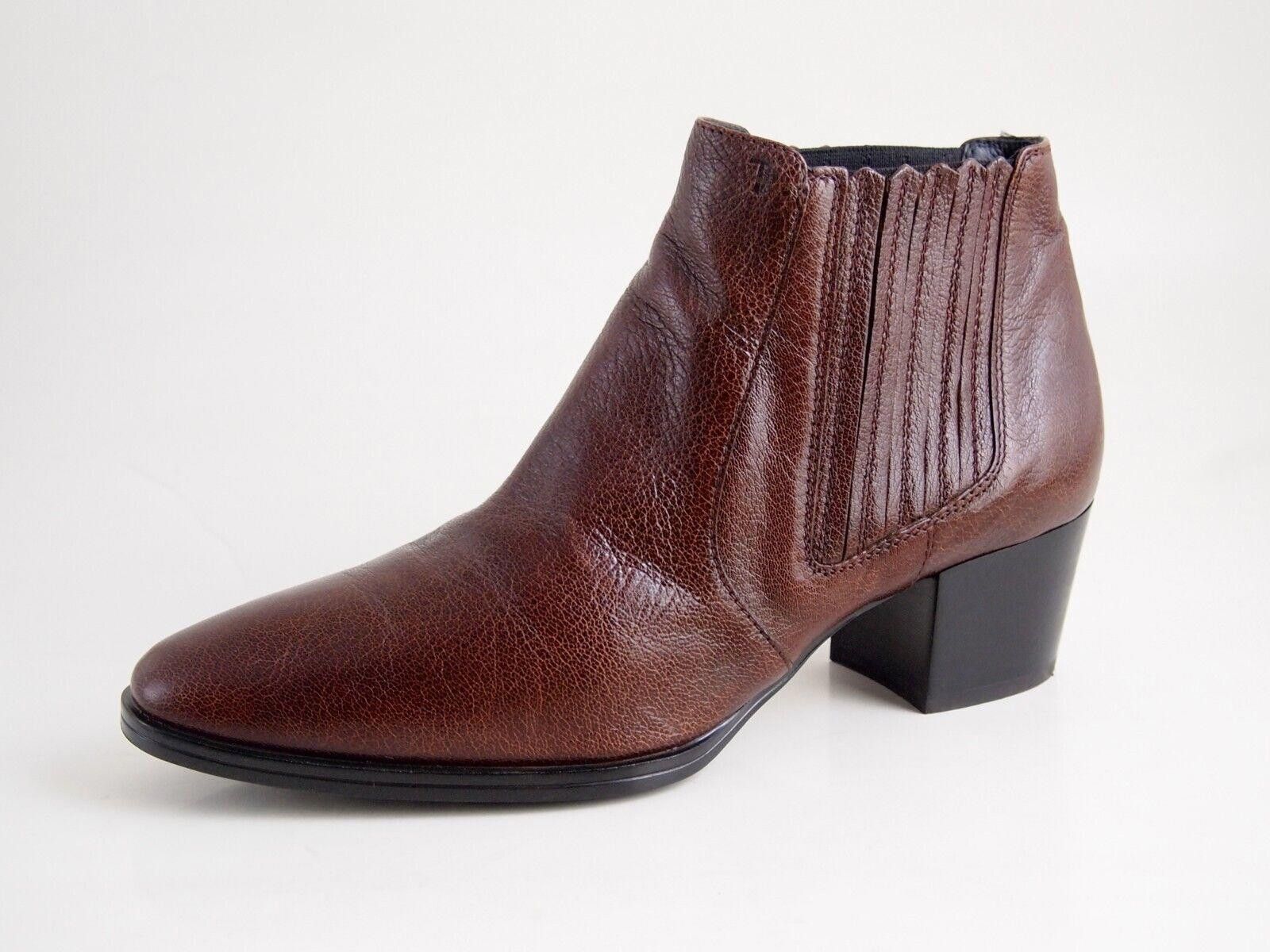 Tod's Tod's Western Boos Brown Burgundy Leather US 8.5 EU 38.5 Size US 8.5 / IT 38.5 - 1 Thumbnail
