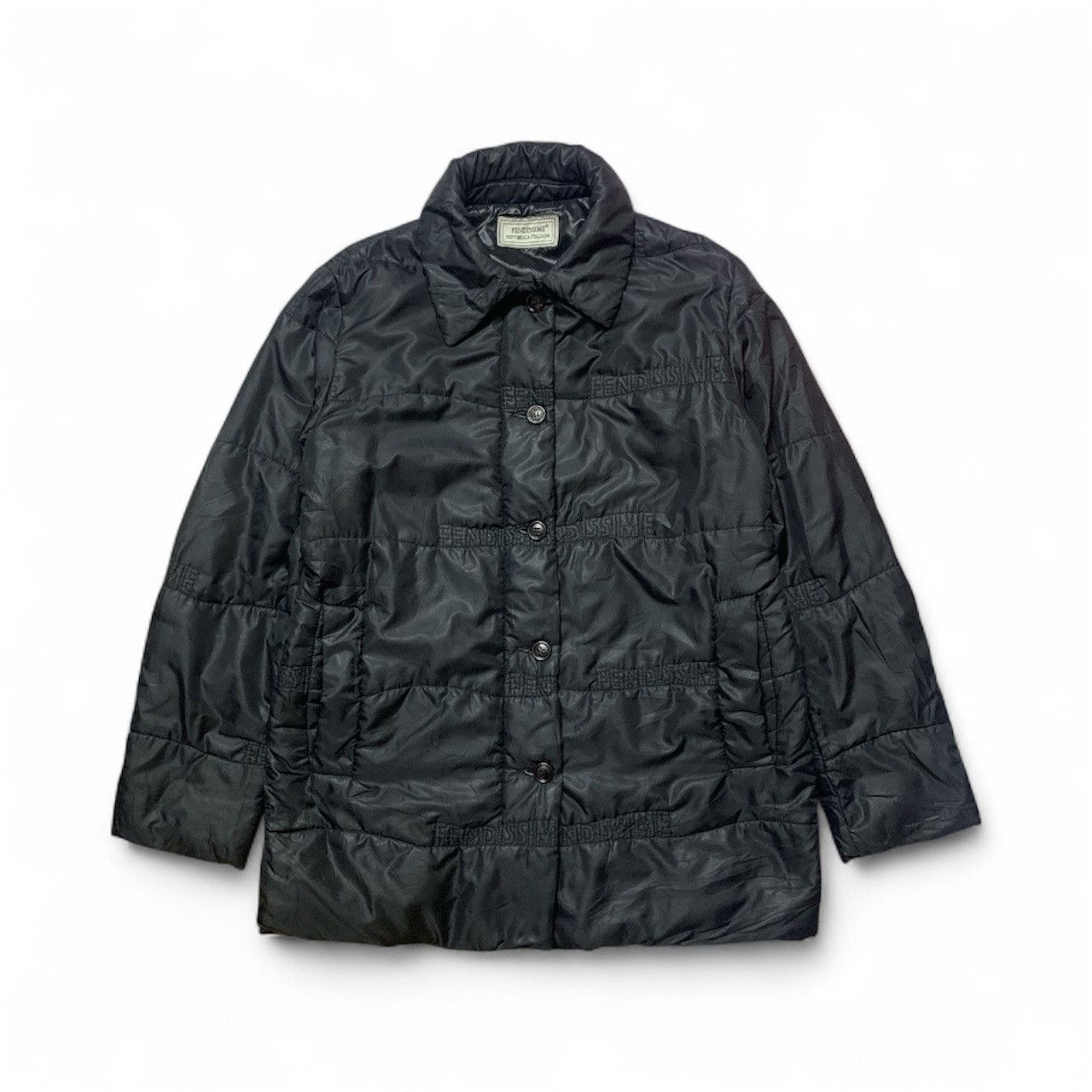 Fendi FENDISSISME FENDI Thin Puffer Jacket Vintage Size US M / EU 48-50 / 2 - 1 Thumbnail