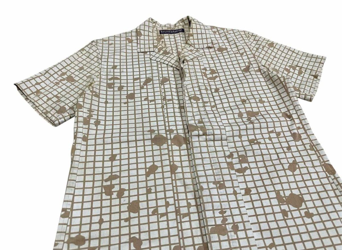 20471120 × Beauty Beast 🔥Rare Archived Vintage Beauty Beast Shirt Waxed Grid Pattern Size US M / EU 48-50 / 2 - 3 Thumbnail