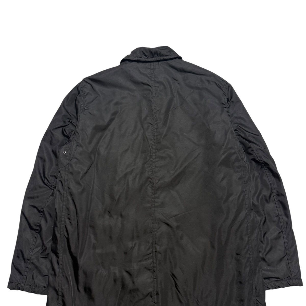 Prada Black Prada Nylon Overcoat Size US L / EU 52-54 / 3 - 17 Thumbnail