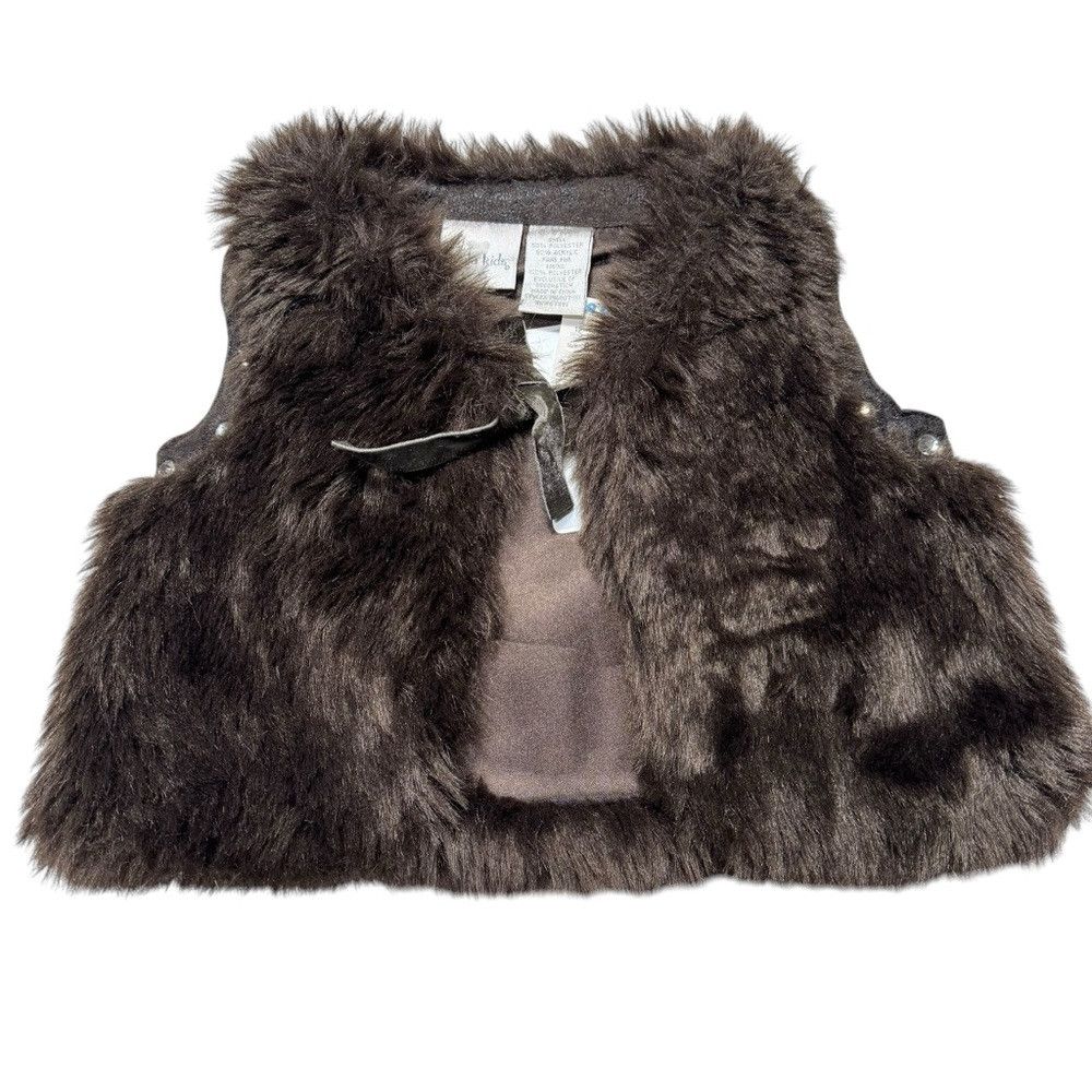 Other NWT New Koala Kids Faux Fur Vest Size 6/9 Month Size XXS / US 00 / IT 34 - 1 Thumbnail