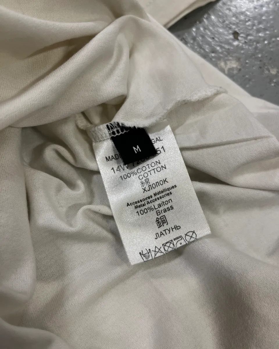 Givenchy SS2014 Givenchy Silver 17 White T-Shirt by Riccardo Tisci Size US L / EU 52-54 / 3 - 9 Thumbnail