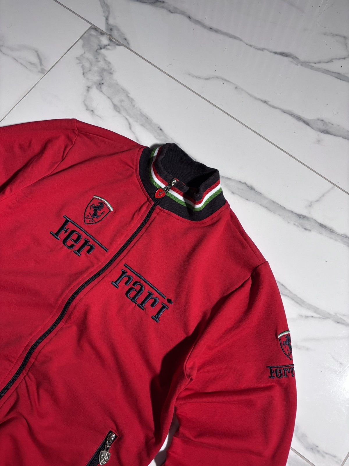 Ferrari Vintage Ferrari F1 Racing Jacket Formula One Big Logo Y2K Size US M / EU 48-50 / 2 - 2 Thumbnail