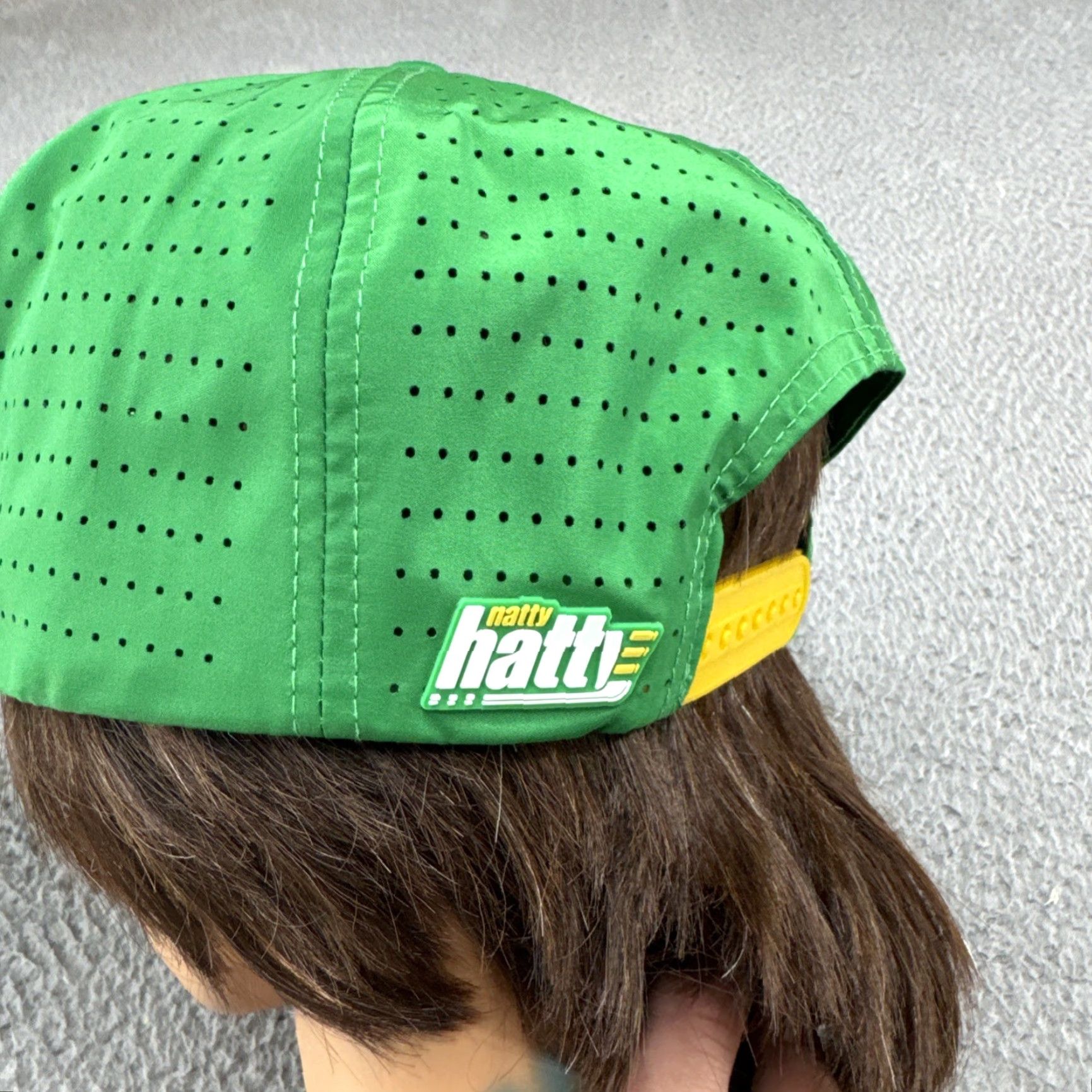 Vintage Natty Hockey Hat SnapBack Green Hat Cap Vented Adjustable Varsity Baseball Cap Hat, One Size, Men Size ONE SIZE - 2 Thumbnail