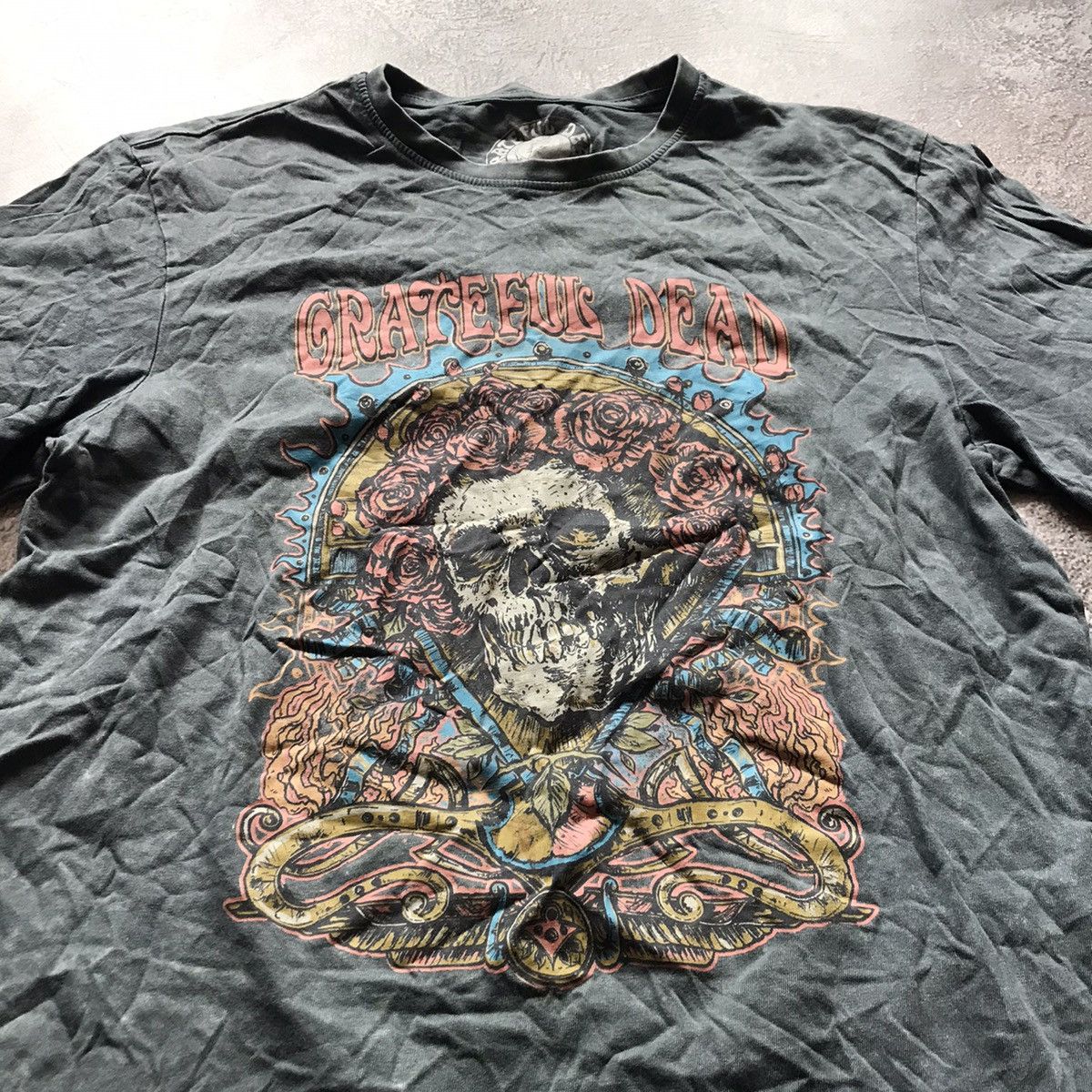 Band Tees VINTAGE GRATEFUL DEAD SKULLS DEAD FACE T-SHIRT Y2K Size US M / EU 48-50 / 2 - 2 Thumbnail