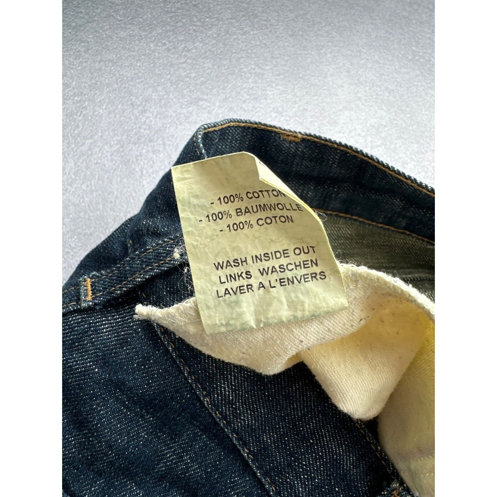 Carhartt VTG Carhartt Dirty Denim Baggy Staff Pant Jeans Size US 34 / EU 50 - 11 Thumbnail