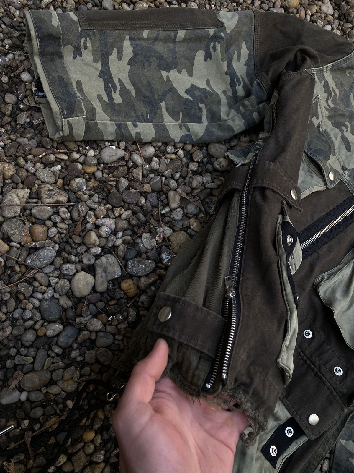 Diesel Diesel Avant-Garde Multipocket Multizip Light Jacket Size US L / EU 52-54 / 3 - 2 Thumbnail