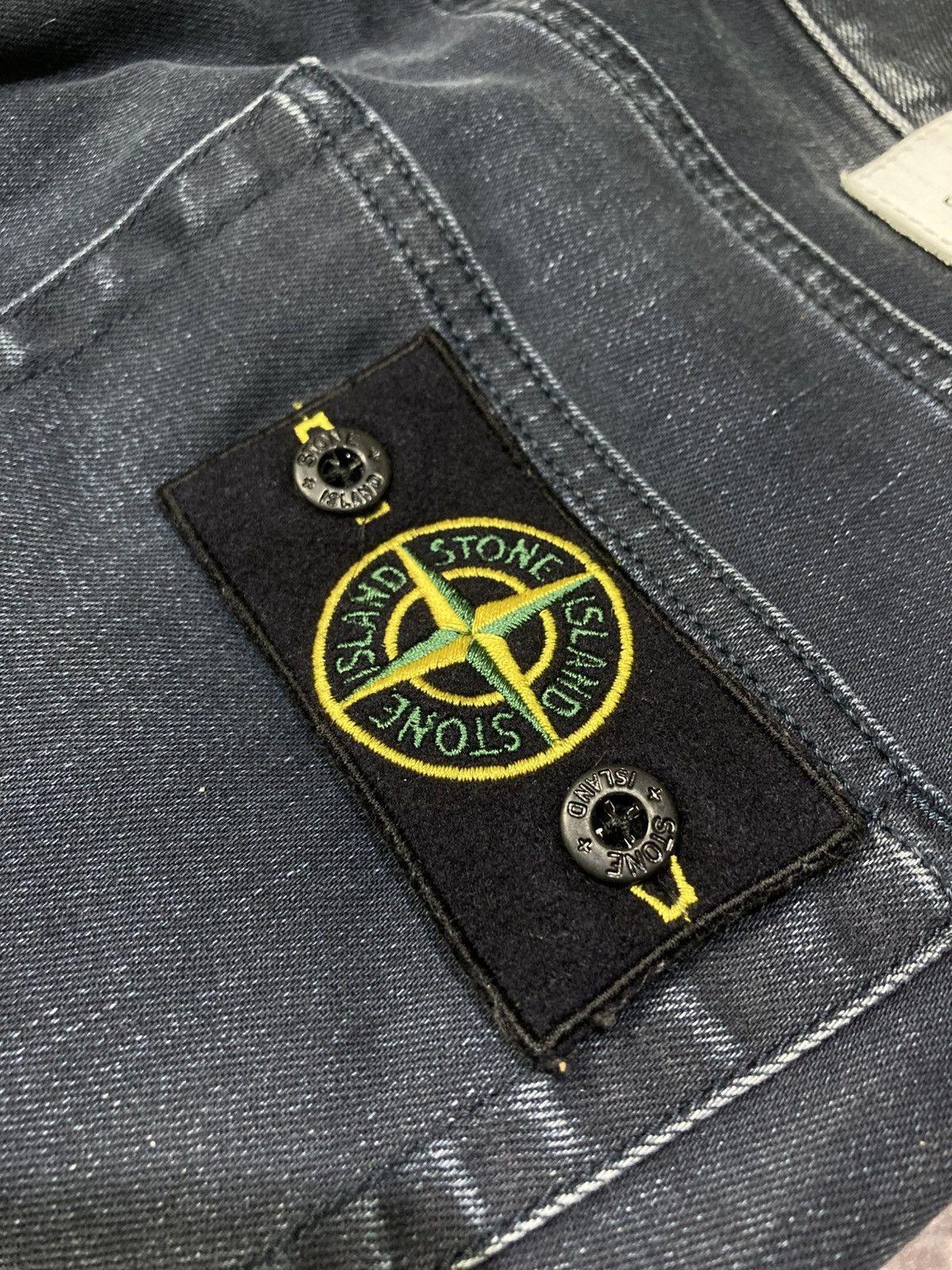 Stone Island Stone Island 2016 Dark Blue Chinos Jeans Pants Size US 31 - 13 Thumbnail