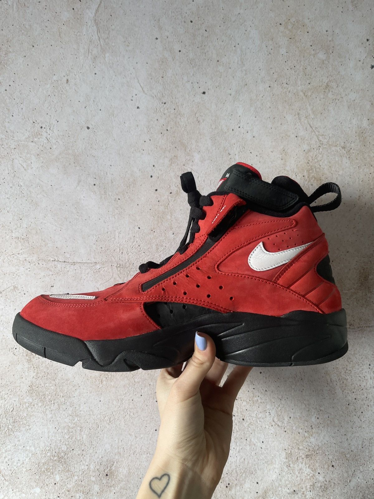 Nike Nike Air Maestro 2 High Kith Red ronnie fieg sneakers Size US 9.5 / EU 42-43 - 2 Thumbnail