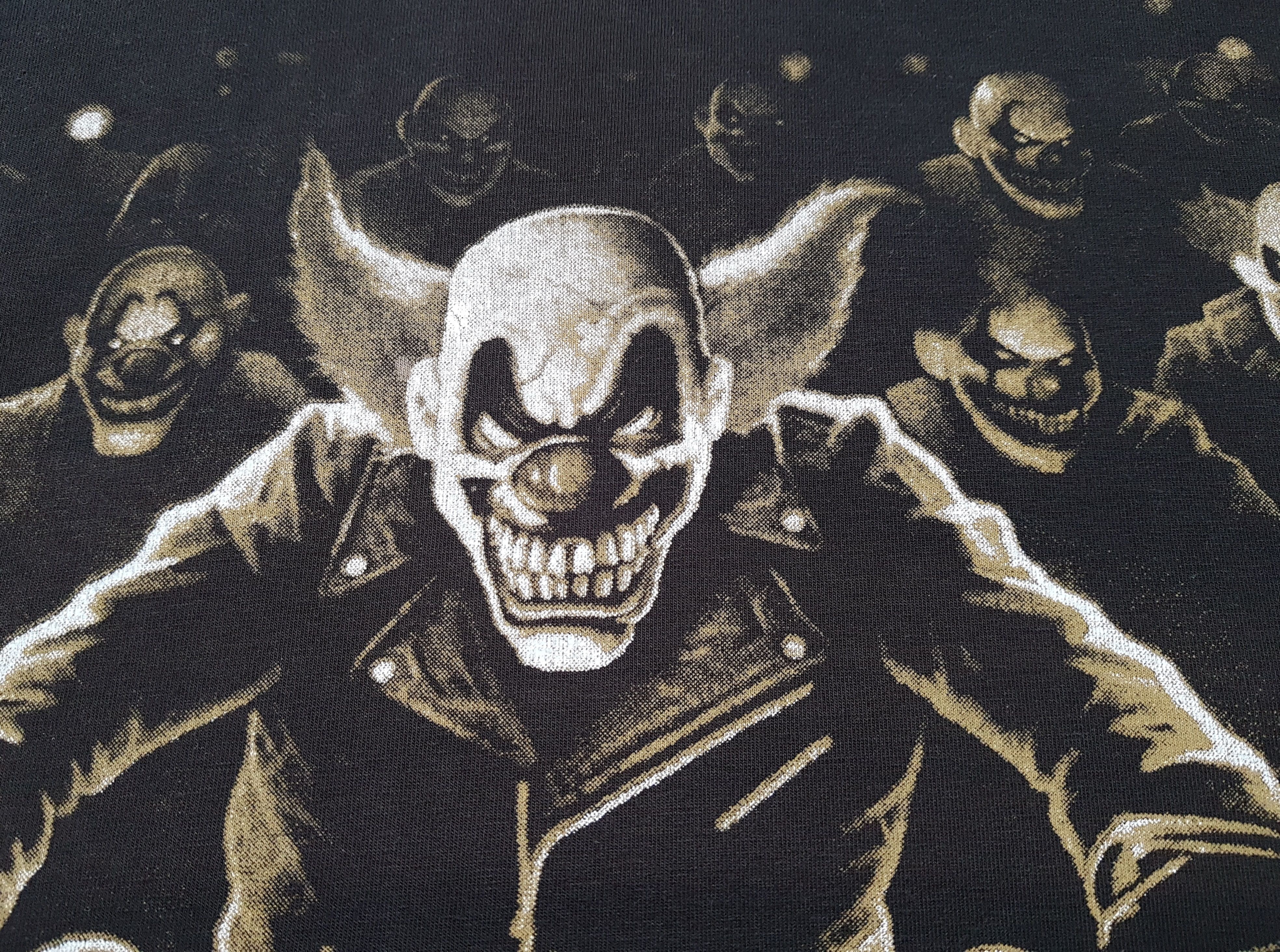 Harley Davidson Harley Davidson Vintage Clown Biker T Shirt made in USA Size US XL / EU 56 / 4 - 8 Thumbnail