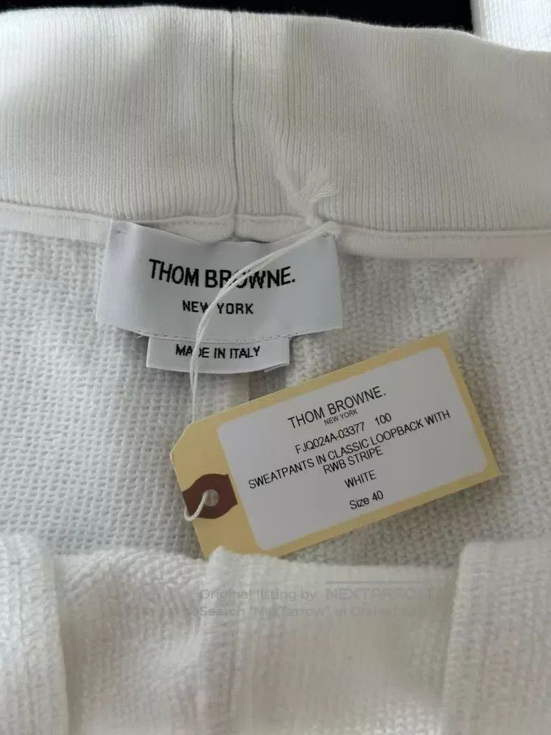 Thom Browne Thom Browne Side Stripe Sweatpants Size 26" / US 2 / IT 38 - 3 Thumbnail
