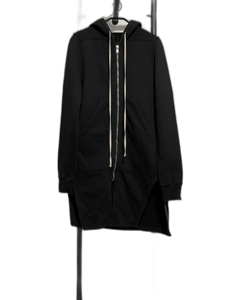 Rick Owens rick owens black hooded sweatshirt-2508 Size US M / EU 48-50 / 2 - 1 Thumbnail