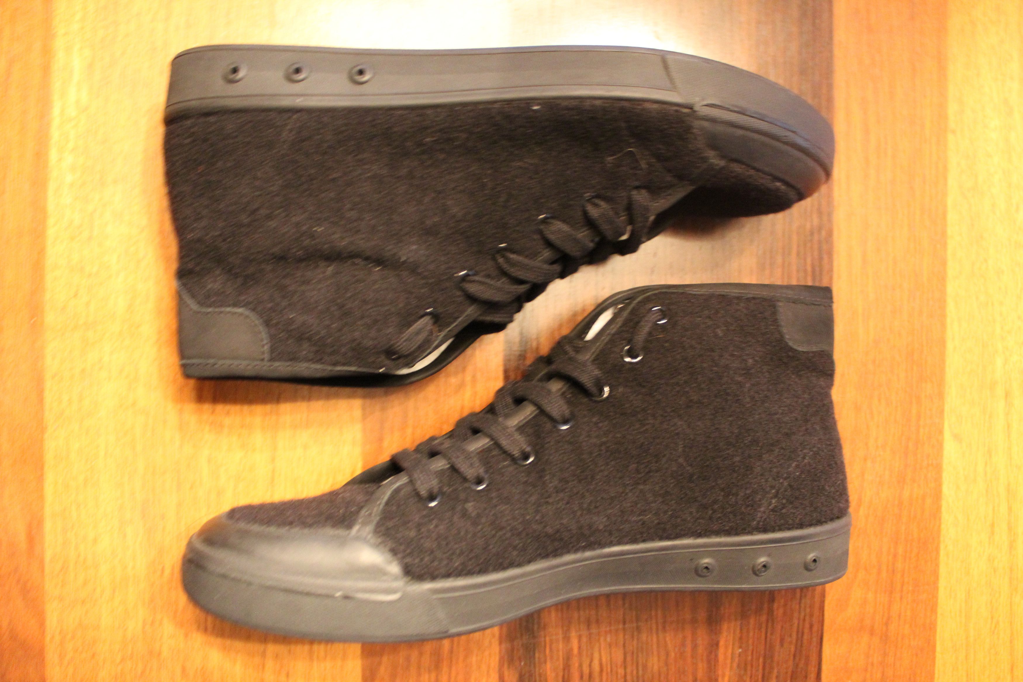 Rag & Bone Rag & Bone “Standard Issue” Trainer – Boiled Wool (2014) Size US 11 / EU 44 - 2 Thumbnail