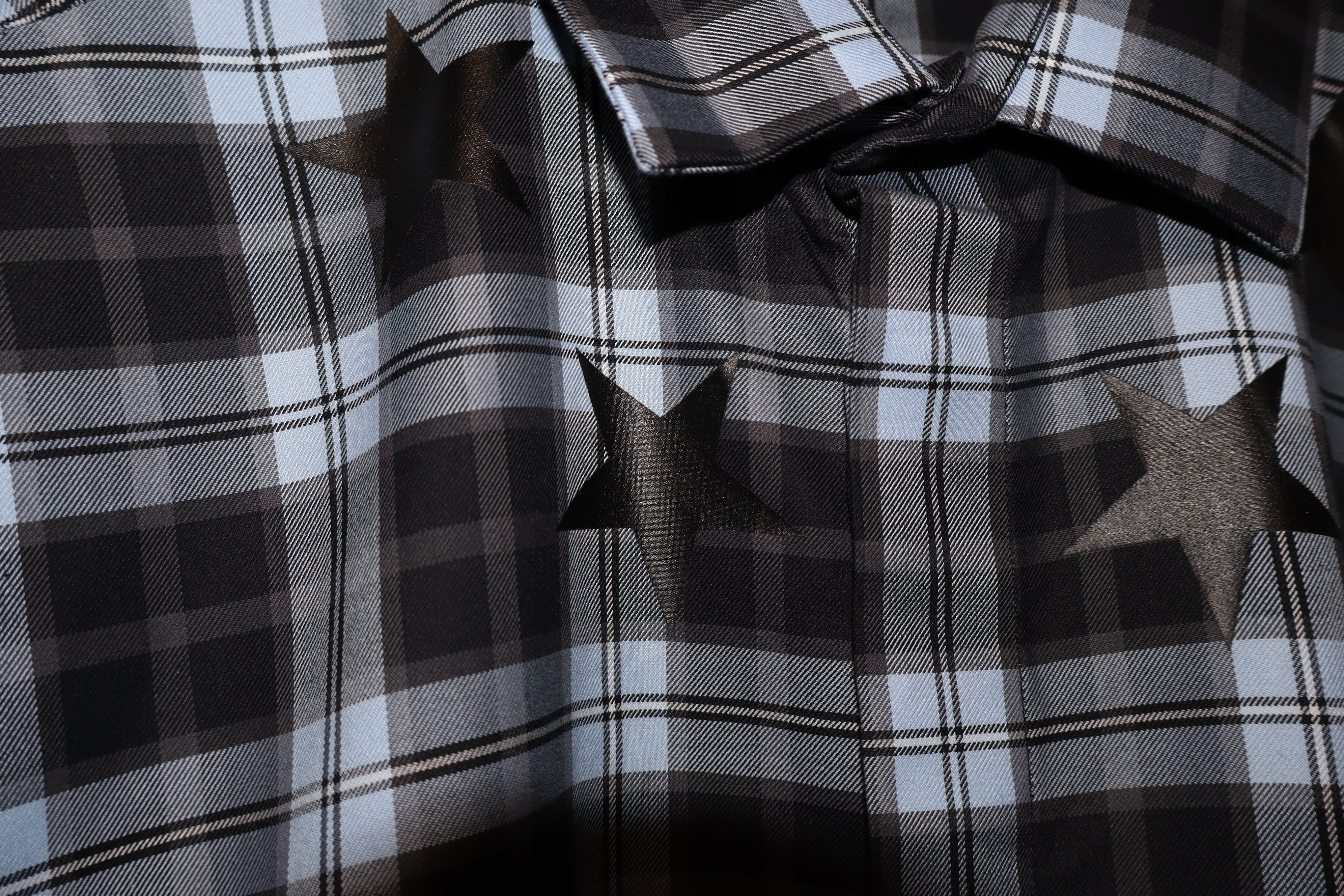 Givenchy star print check shirt Size US S / EU 44-46 / 1 - 3 Thumbnail